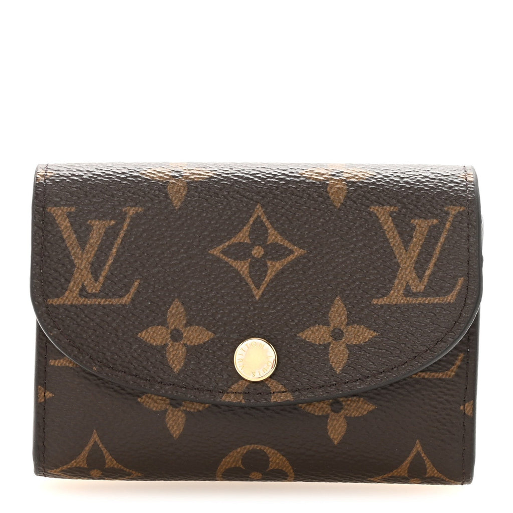 Monogram Rosalie Coin Purse Rose Ballerine
