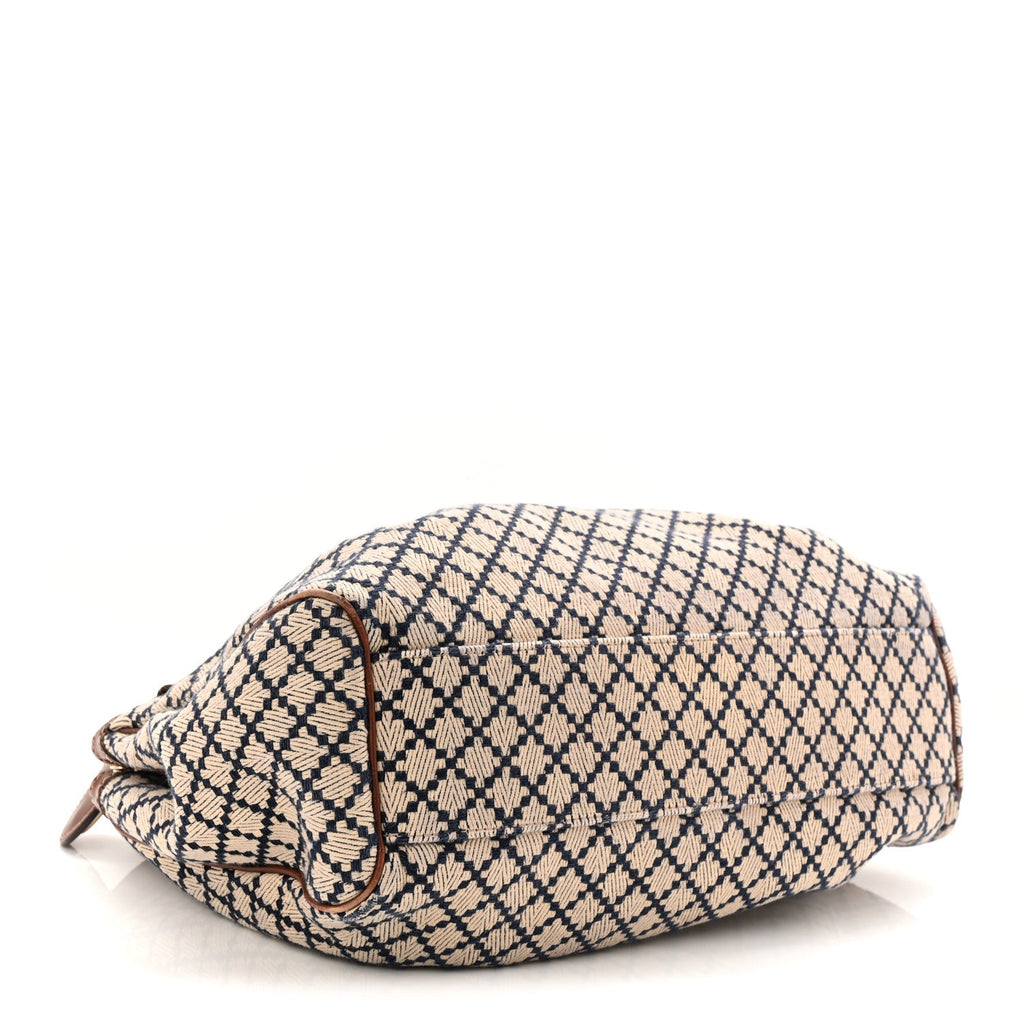Diamante Medium Sukey Tote Brown