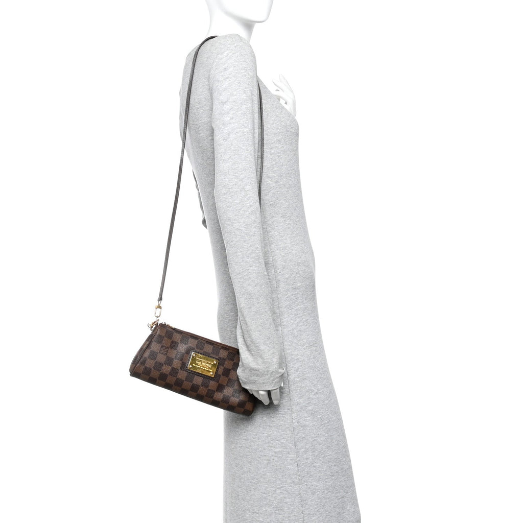 Damier Ebene Eva Clutch