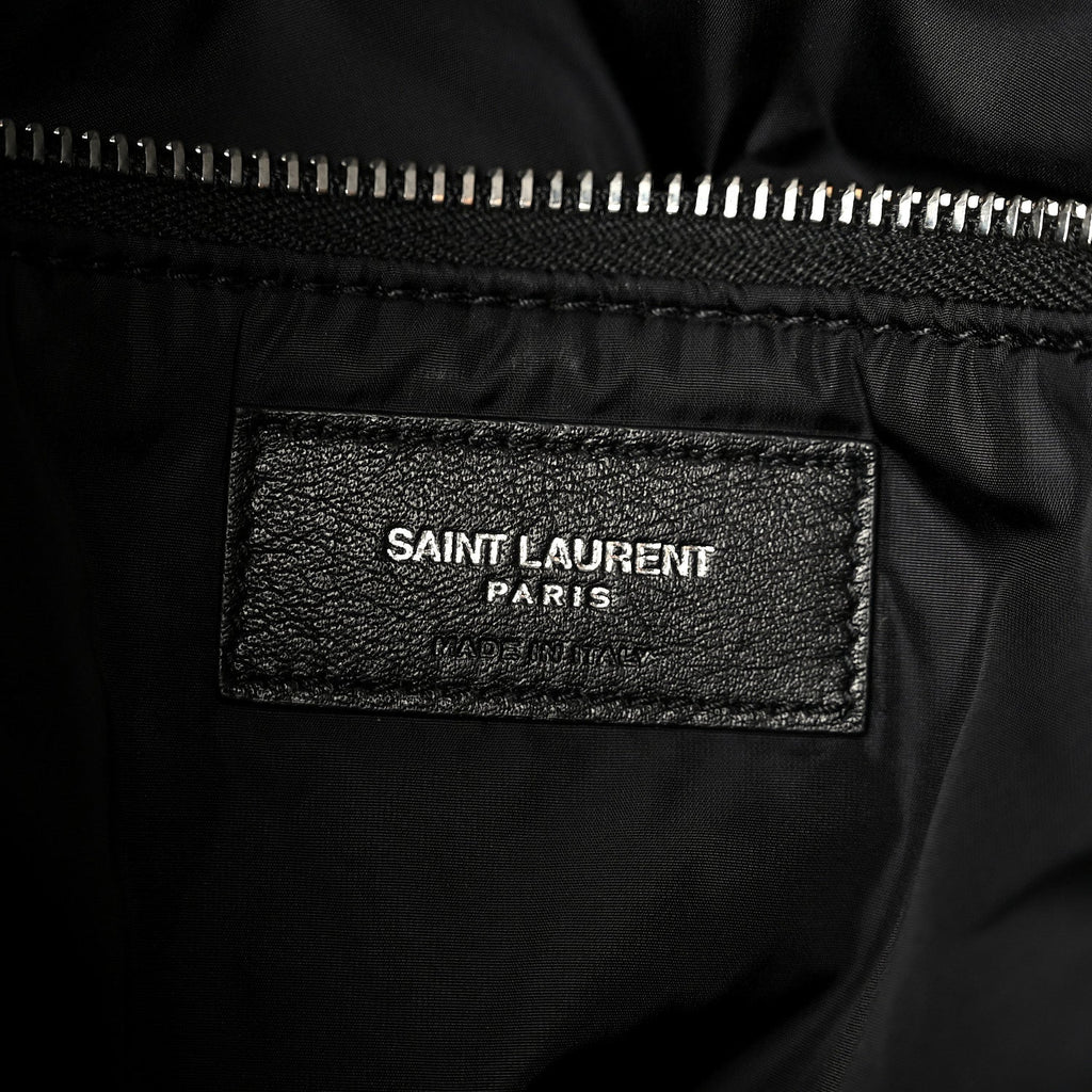 Econyl Nylon Lou Puffer Messenger Black