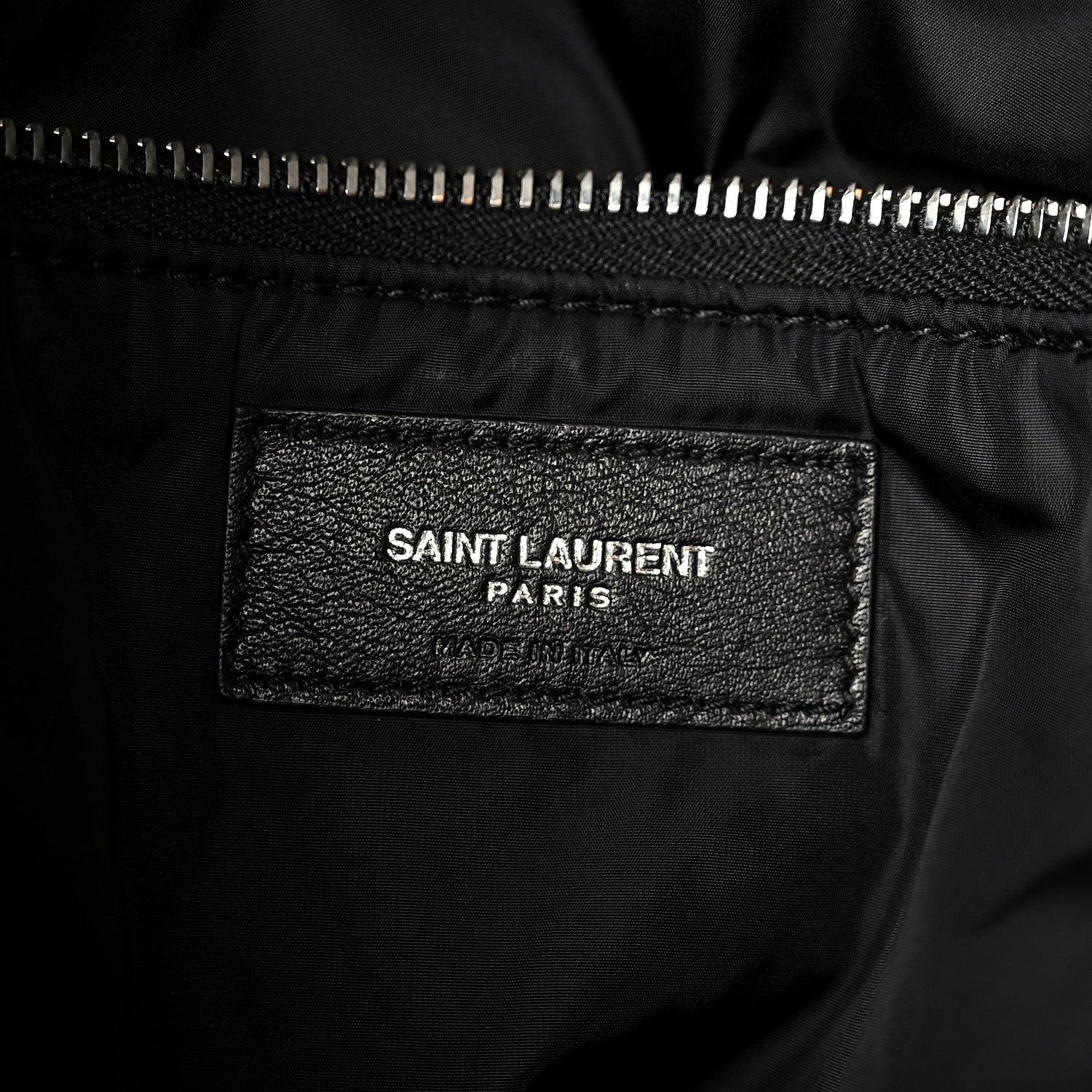 Econyl Nylon Lou Puffer Messenger Black