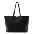 Calfskin Large Shopping Tote Black