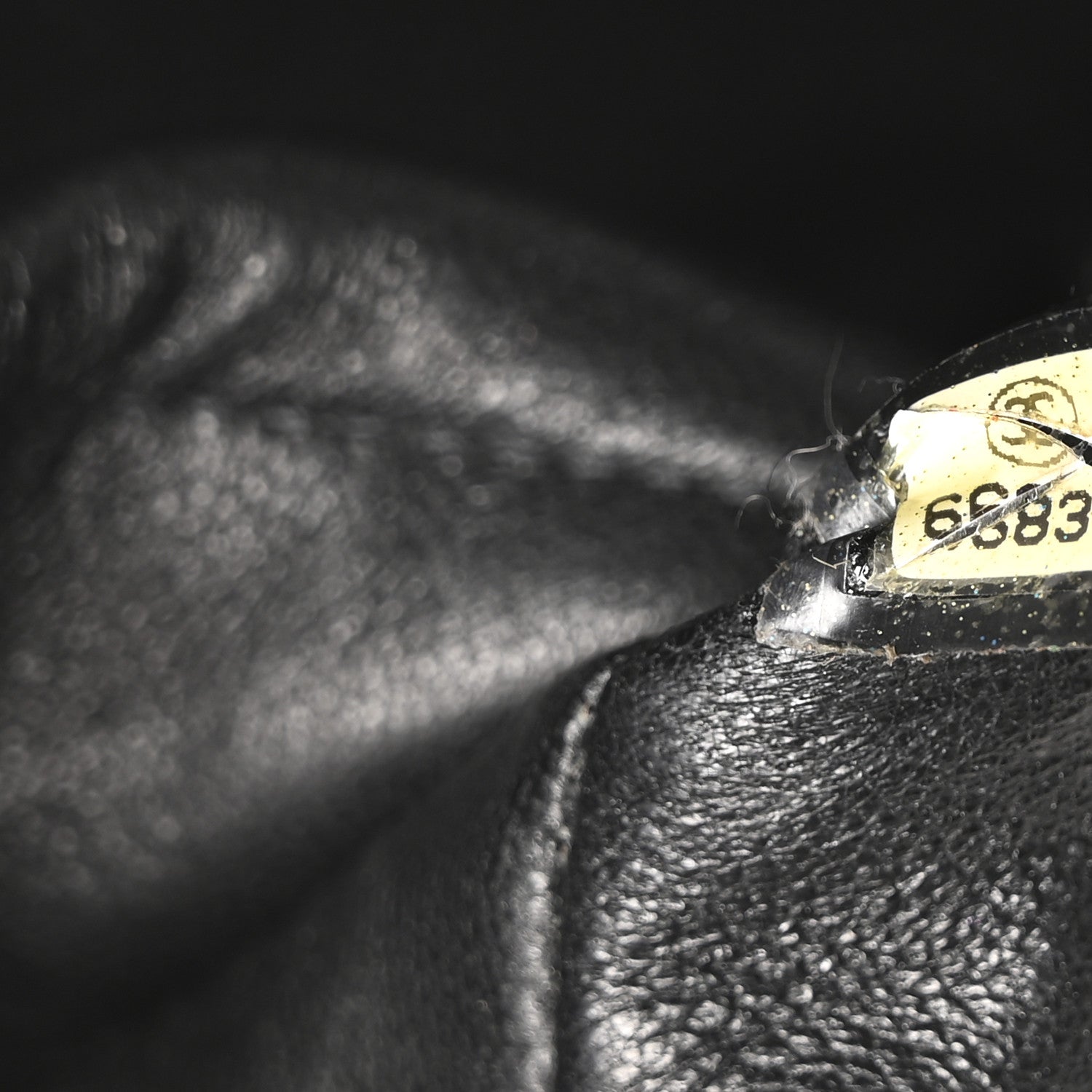 Lambskin East West Chocolate Bar Flap Black