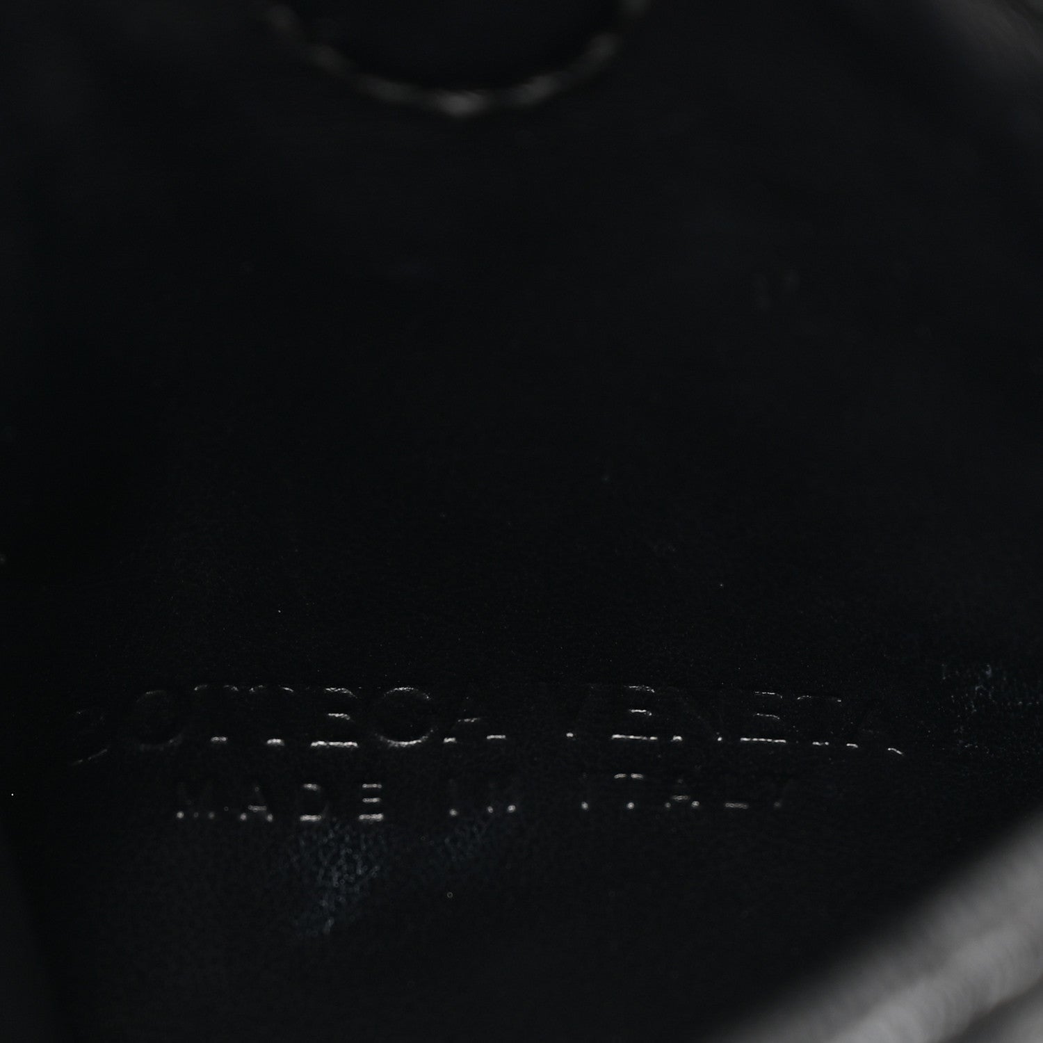 Calfskin Intrecciato Mini Hop Black