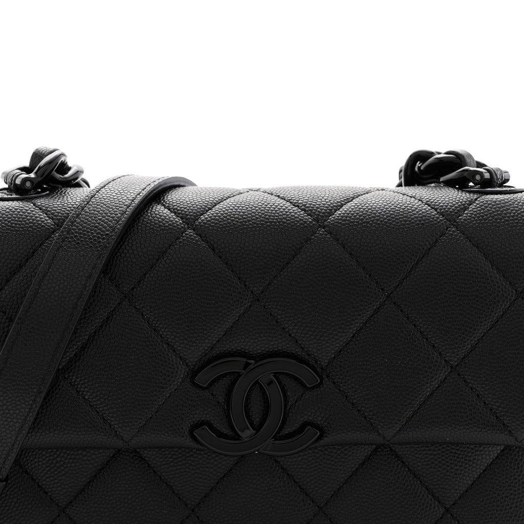 Caviar Quilted My Everything Small Flap Black