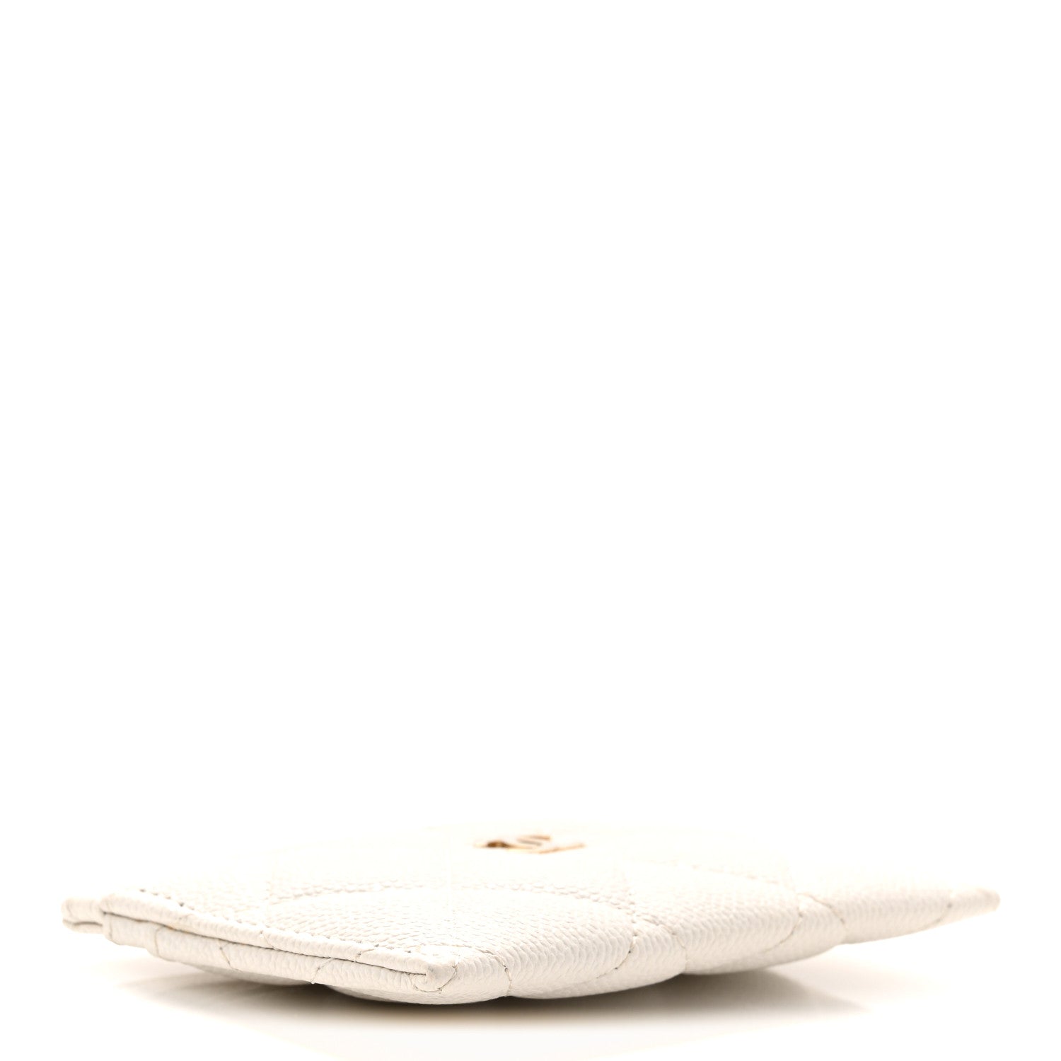 Caviar Quilted  Holder White