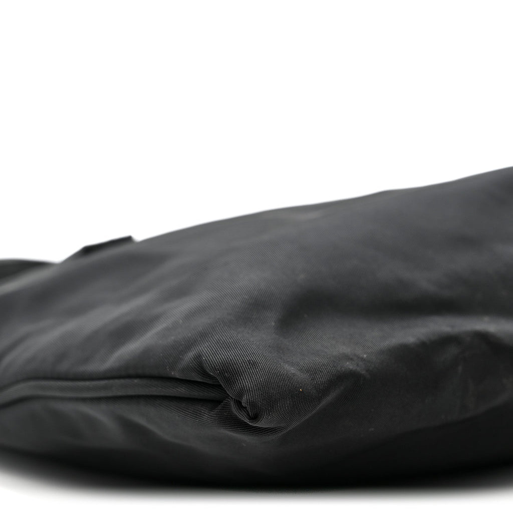 Tessuto Nylon Mini Shopping Tote Black