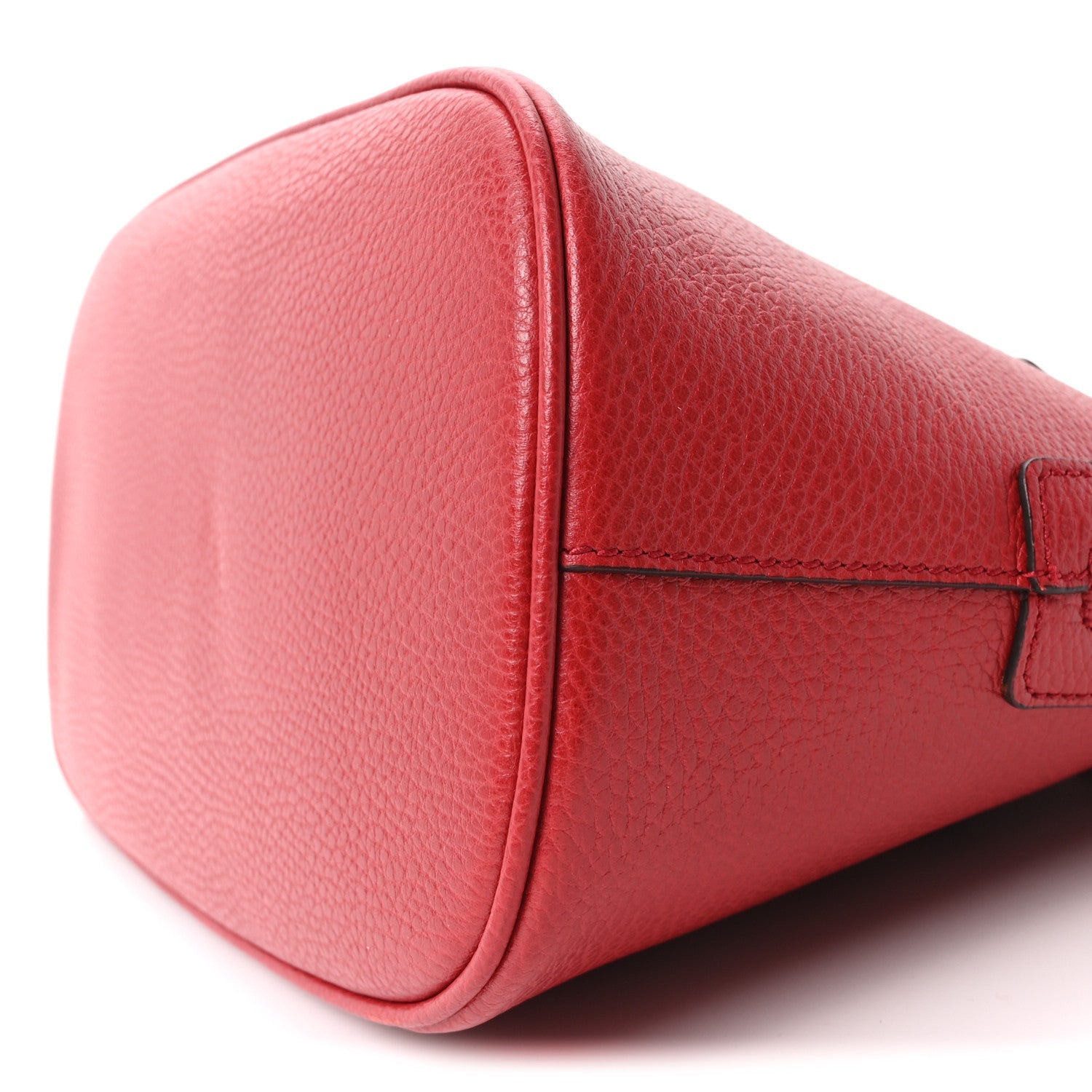 Dollar Calfskin Small GG Charm Dome Bag Red