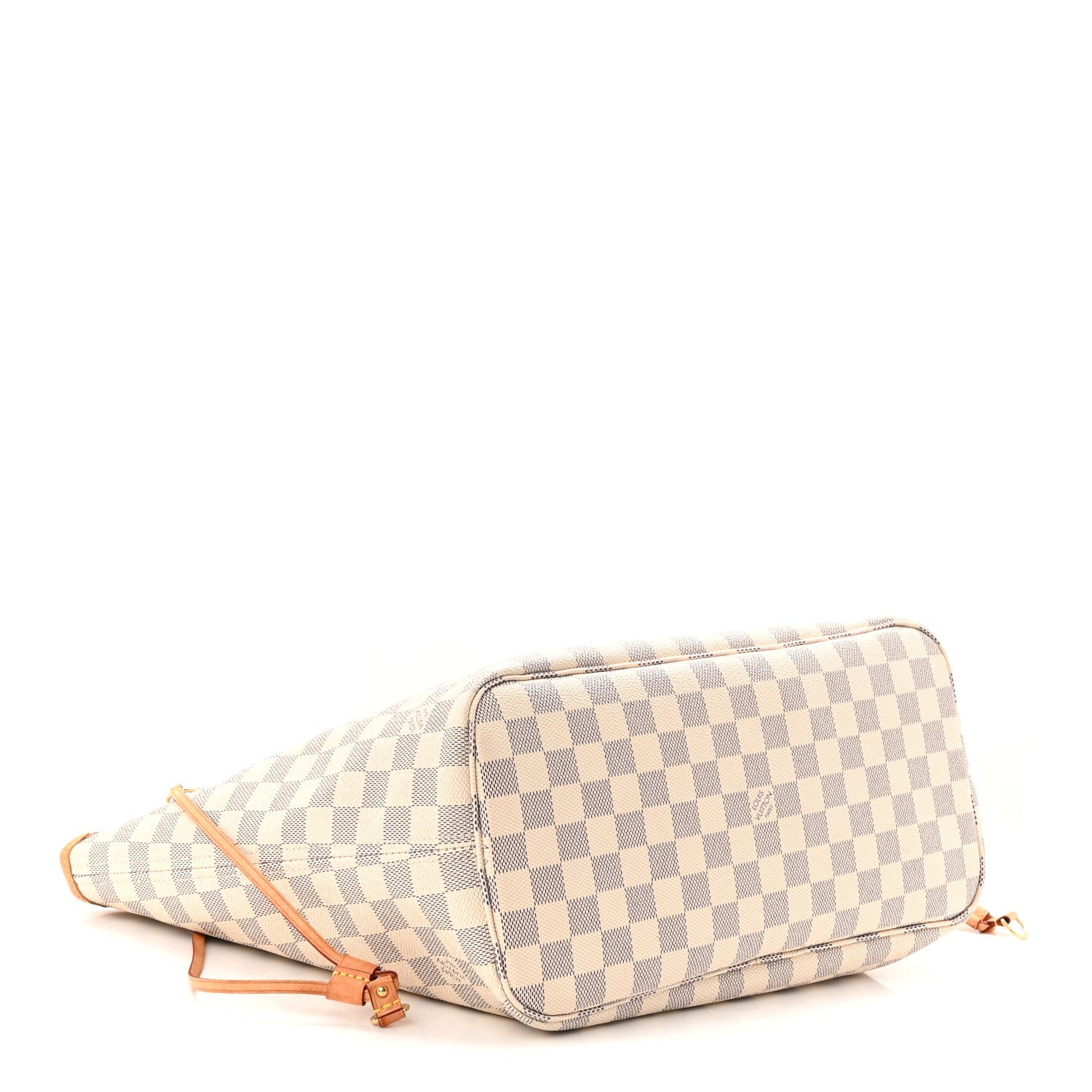 Damier Azur Neo Neverful lMM Rose Ballerine
