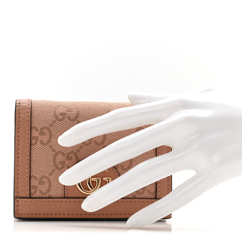 Monogram Textured Dollar Calfskin  Case Cloche Rose Pink