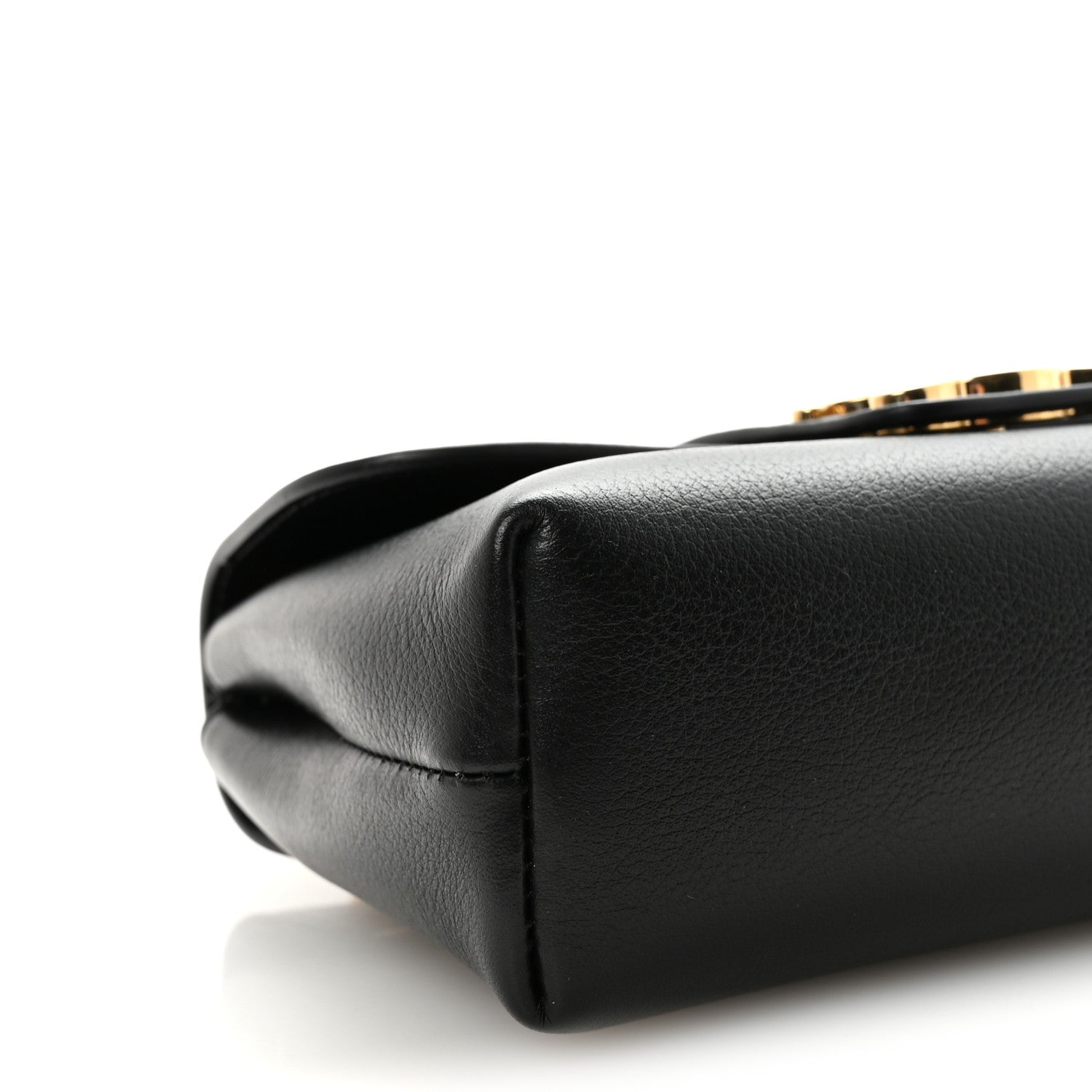 Supple Calfskin Mini Victoire Bag Black