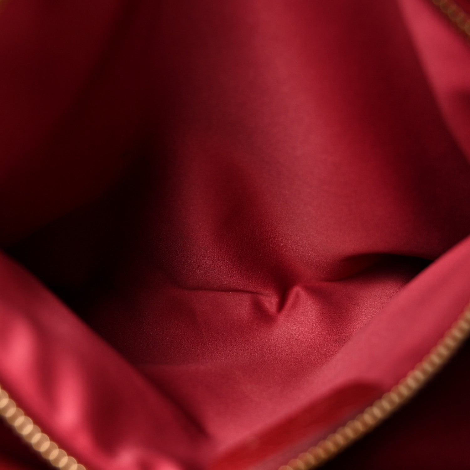 Pebbled Calfskin East West Fiamma Bag Red