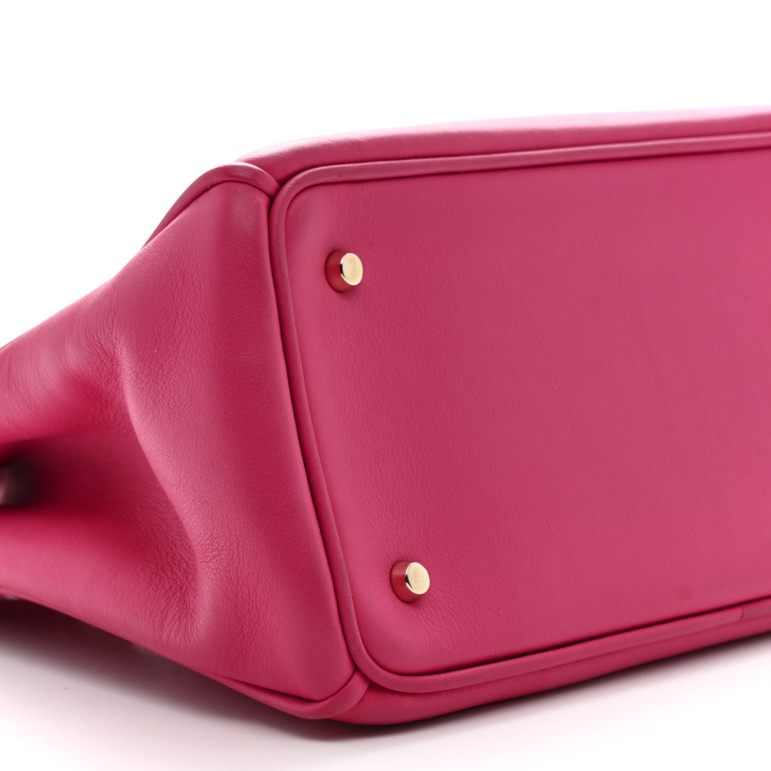 Calfskin Mini Diorissimo Tote Fuchsia