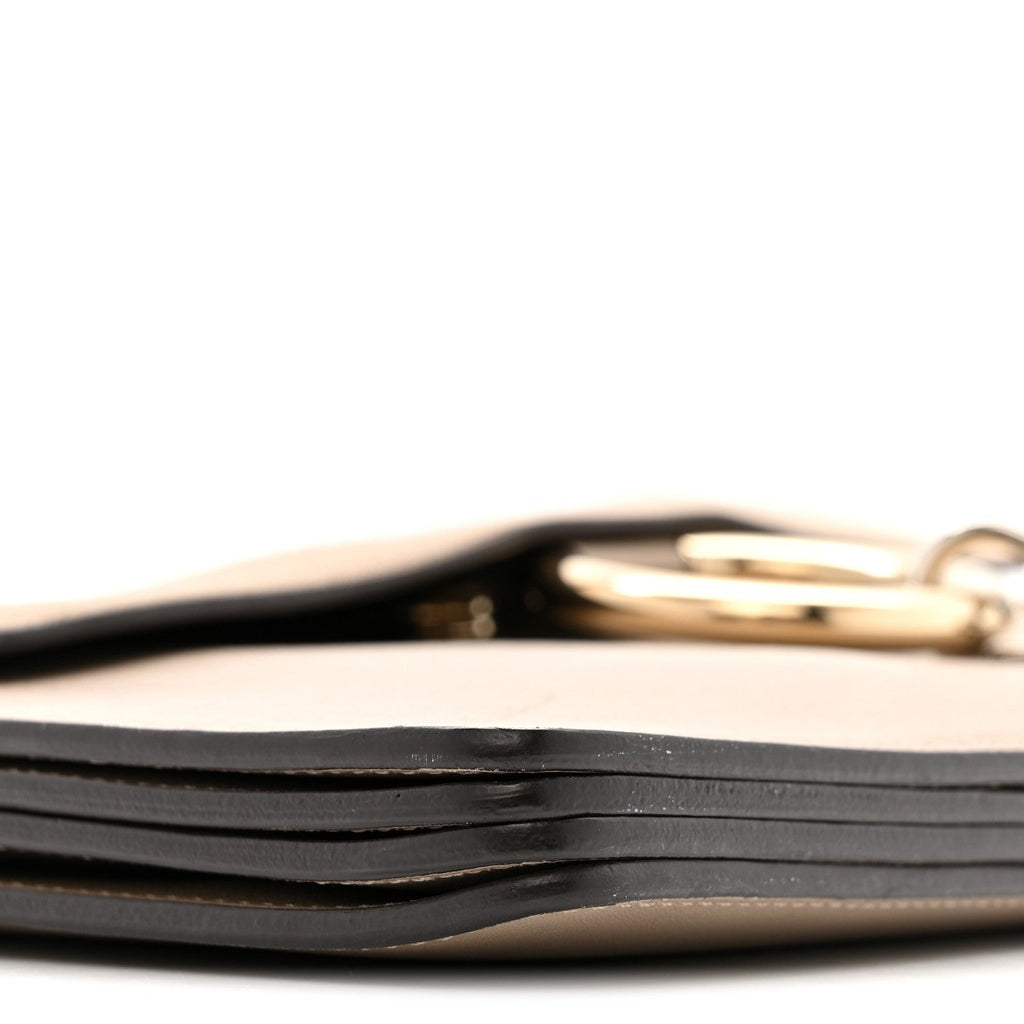 Calfskin Suede Medium Faye Shoulder Bag Motty Grey