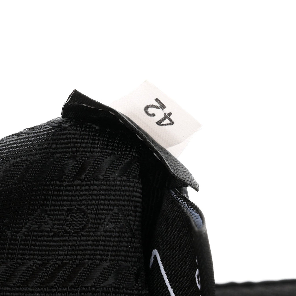Tessuto Nylon Saffiano Mini Re-Edition 2005 Bag Black