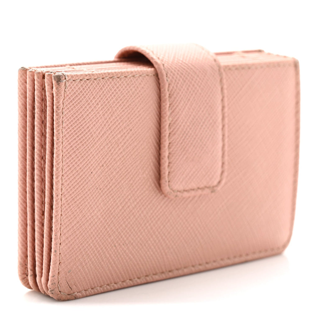 Saffiano Metal Gusseted  Holder Orchidea