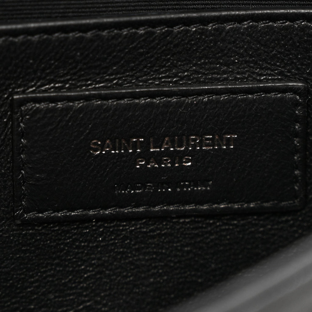 Lambskin Quilted Small Becky Chain Bag Black
