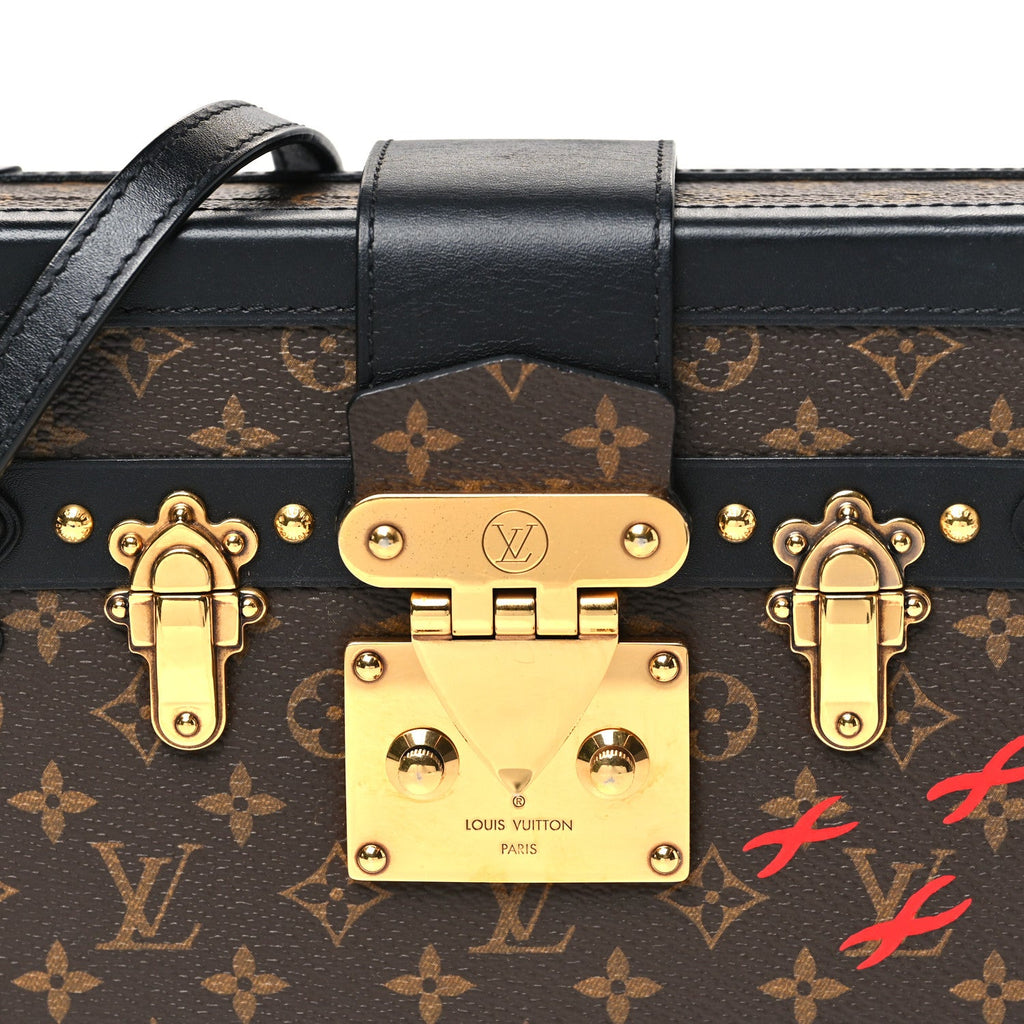 Monogram Petite Malle Black