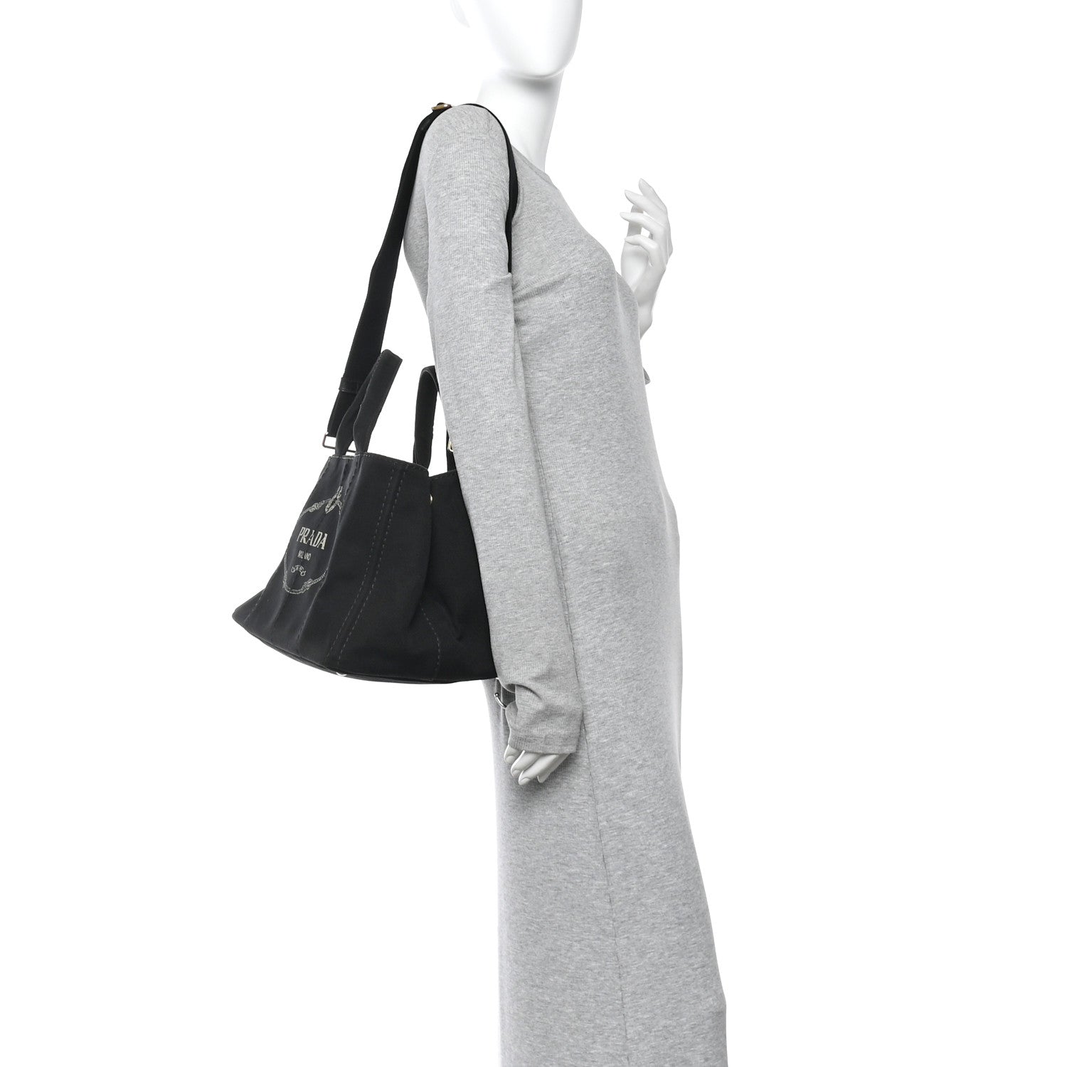 Canapa Logo Tote Black