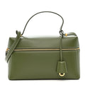Saddle Calfskin Extra Bag L27 Dark Lichen