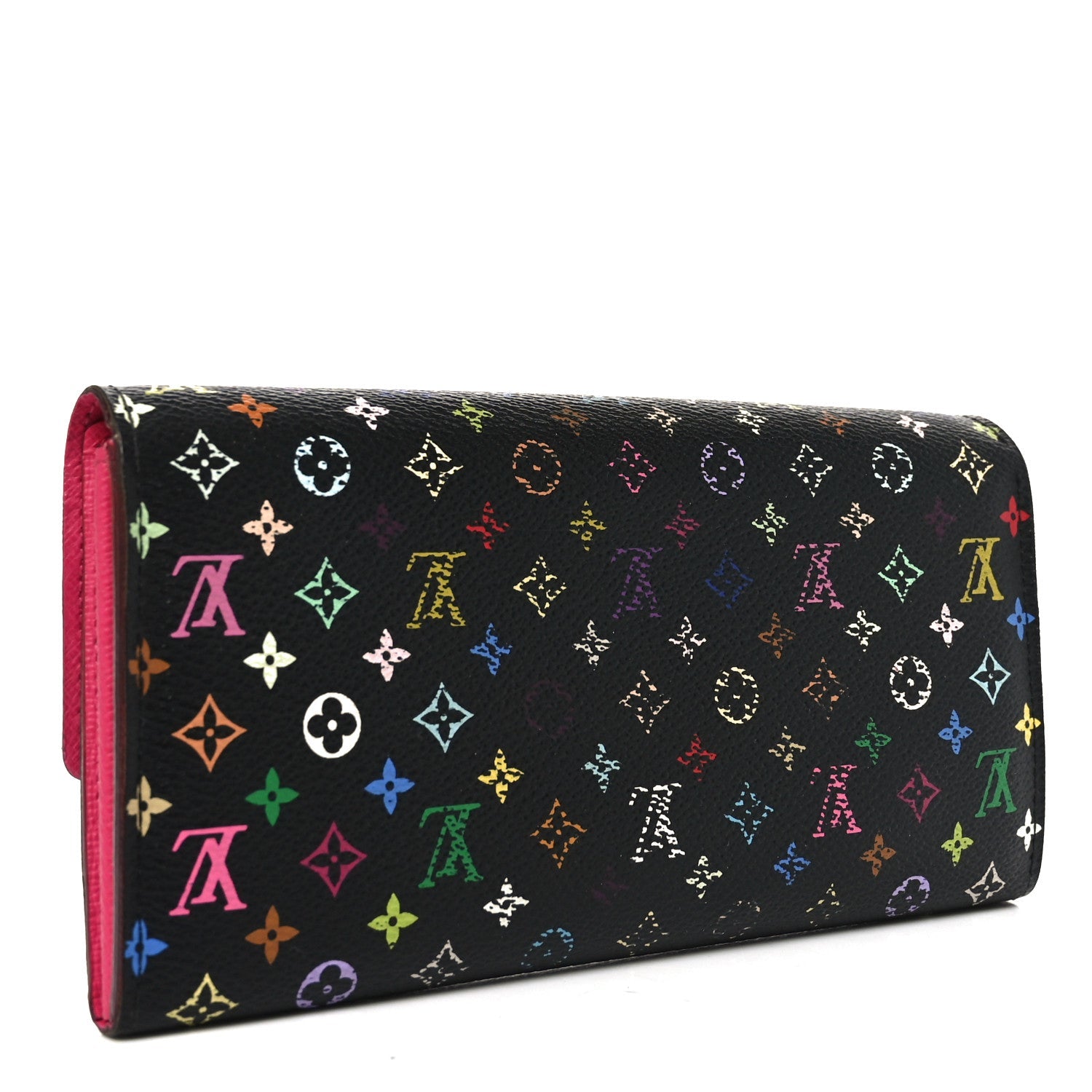 Monogram Multicolor Sarah Wallet Black Grenade