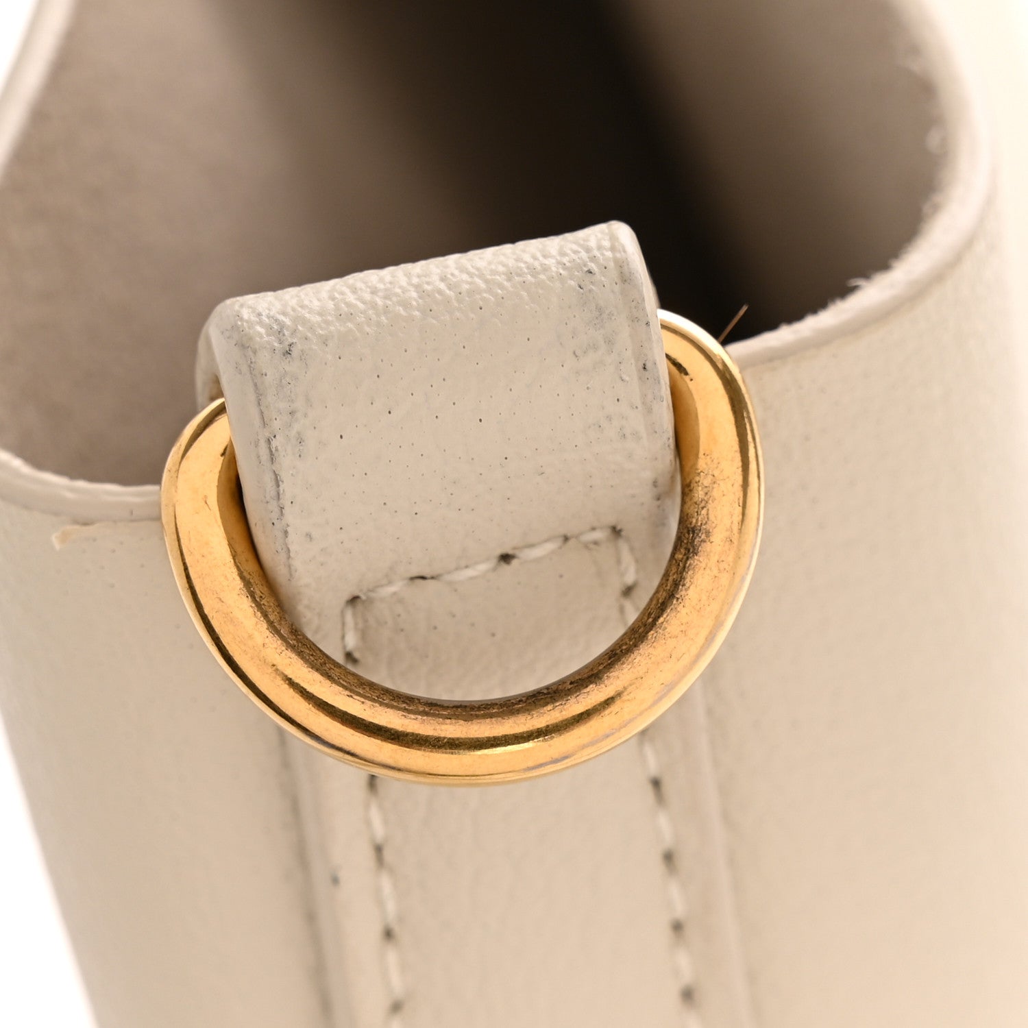 Calfskin Toy Shopping Tote Crema Soft