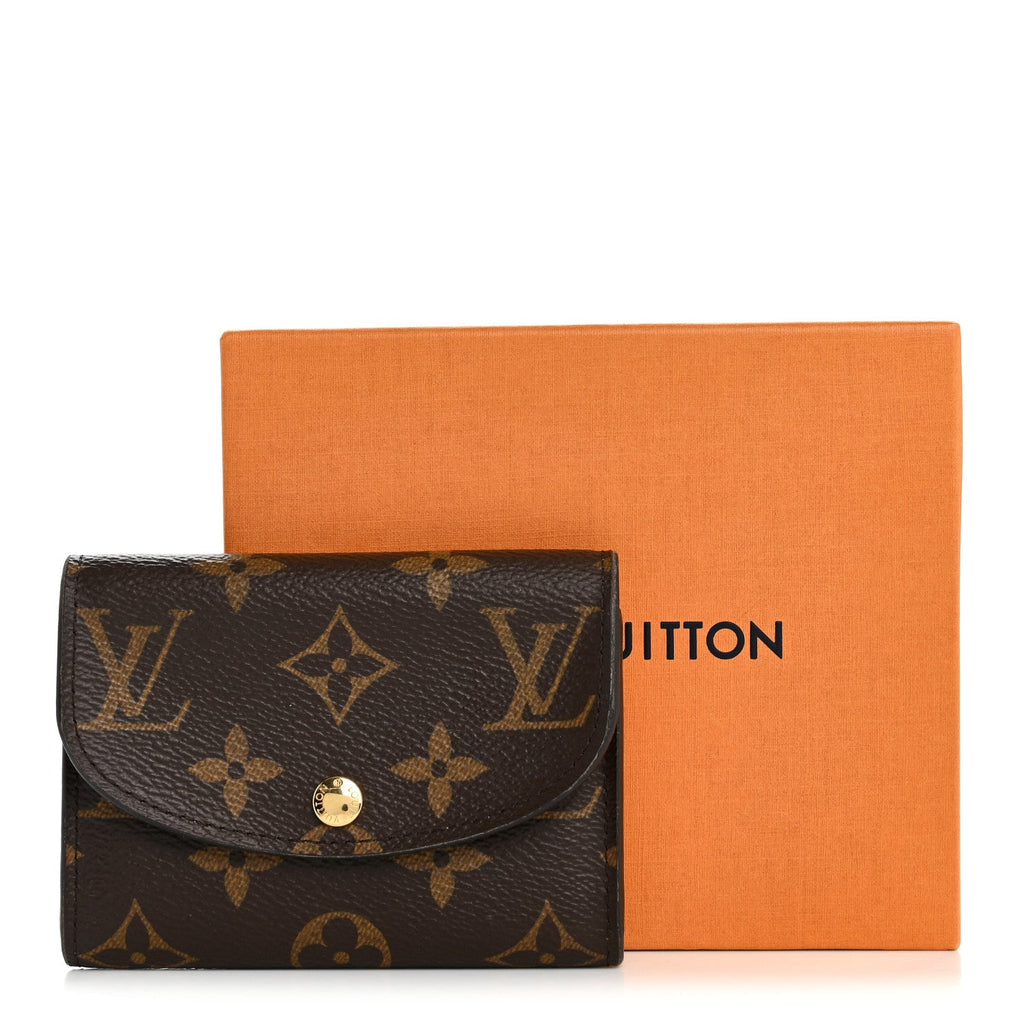 Monogram Rosalie Coin Purse Rose Ballerine