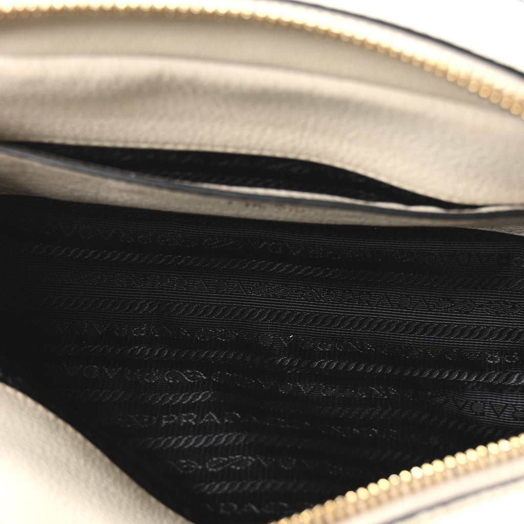 Vitello Phenix Crossbody Bag Talco