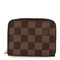 Damier Ebene Zippy Coin Purse