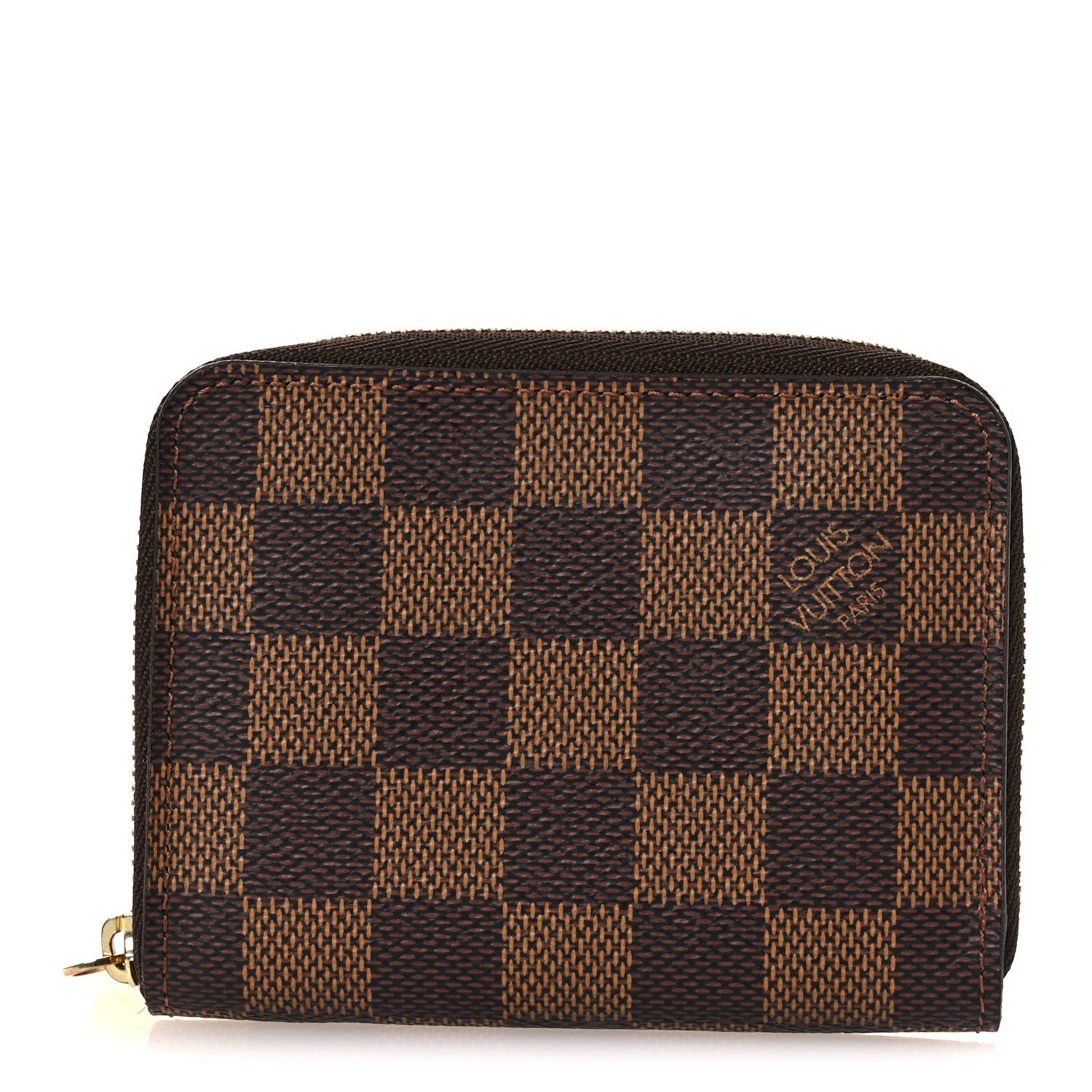 Damier Ebene Zippy Coin Purse