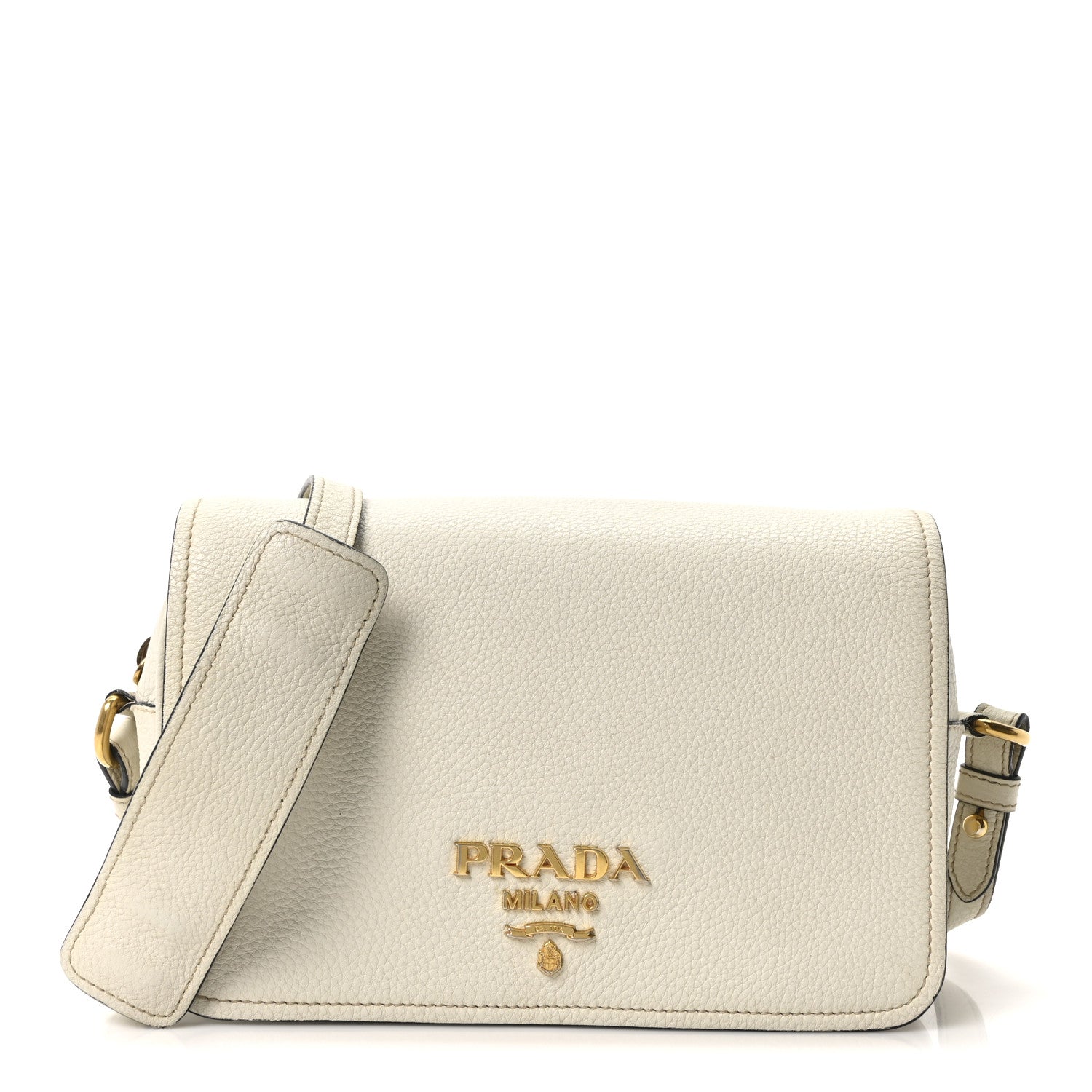 Vitello Phenix Crossbody Bag Talco