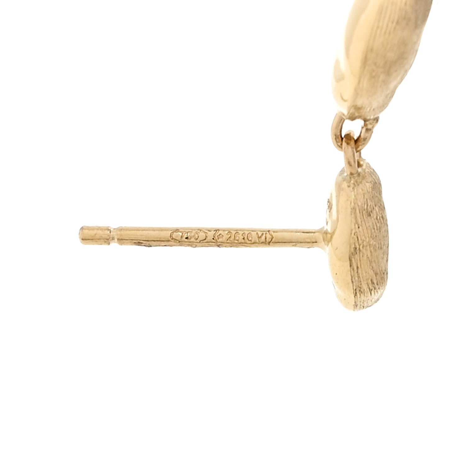 18K Yellow Gold Siviglia Triple Drop Earrings