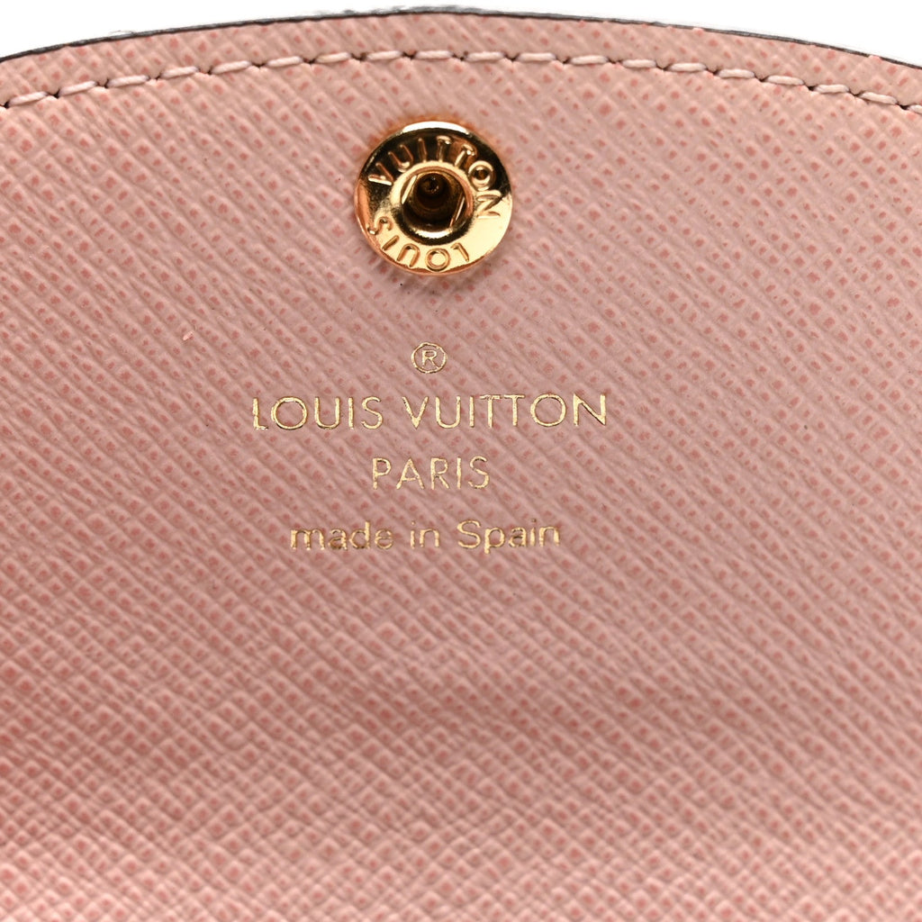 Monogram Rosalie Coin Purse Rose Ballerine