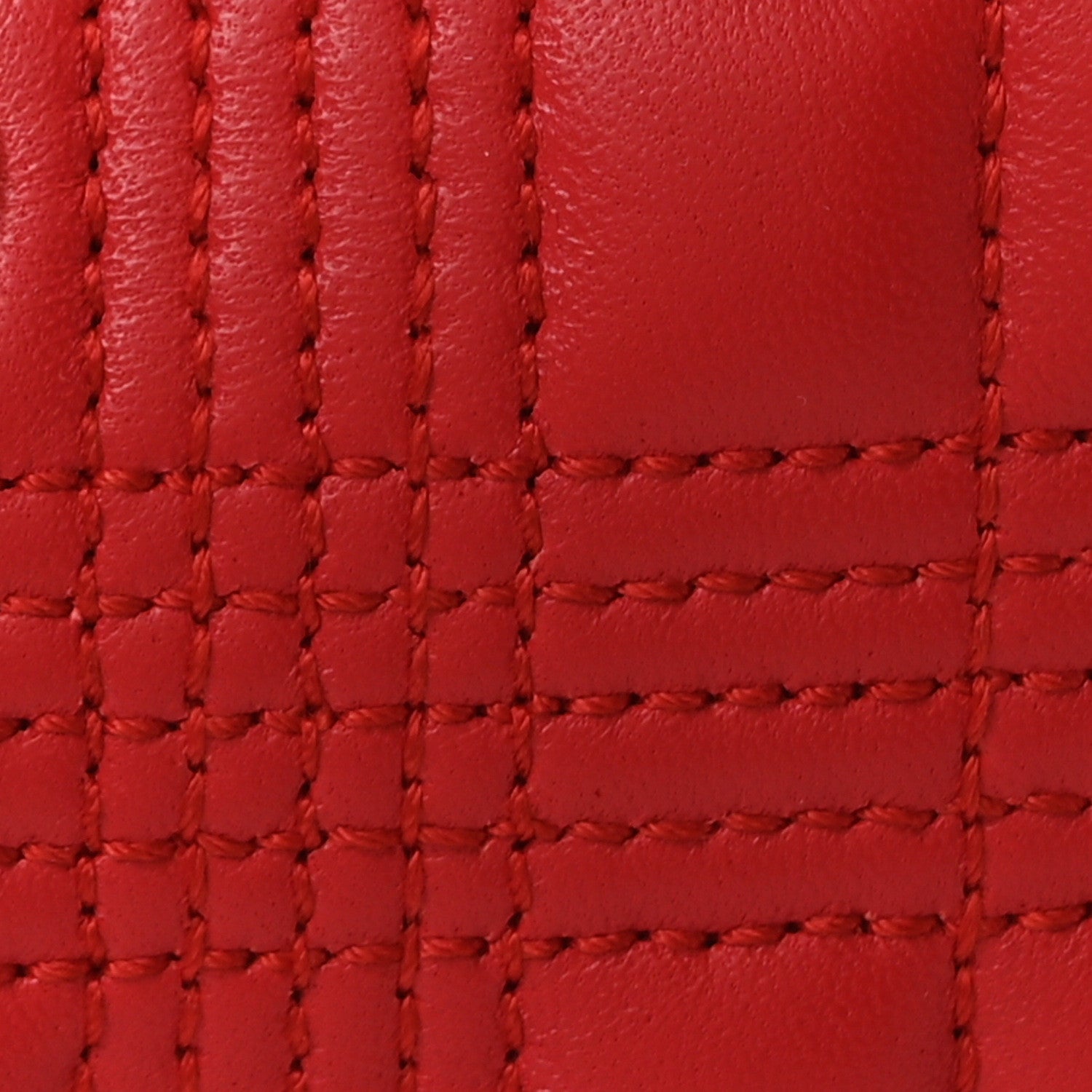 Lambskin Quilted Mini Lola Camera Bag Bright Red