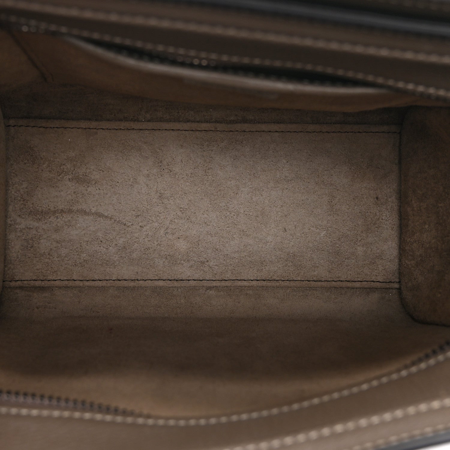 Drummed Calfskin Nano Luggage Souris