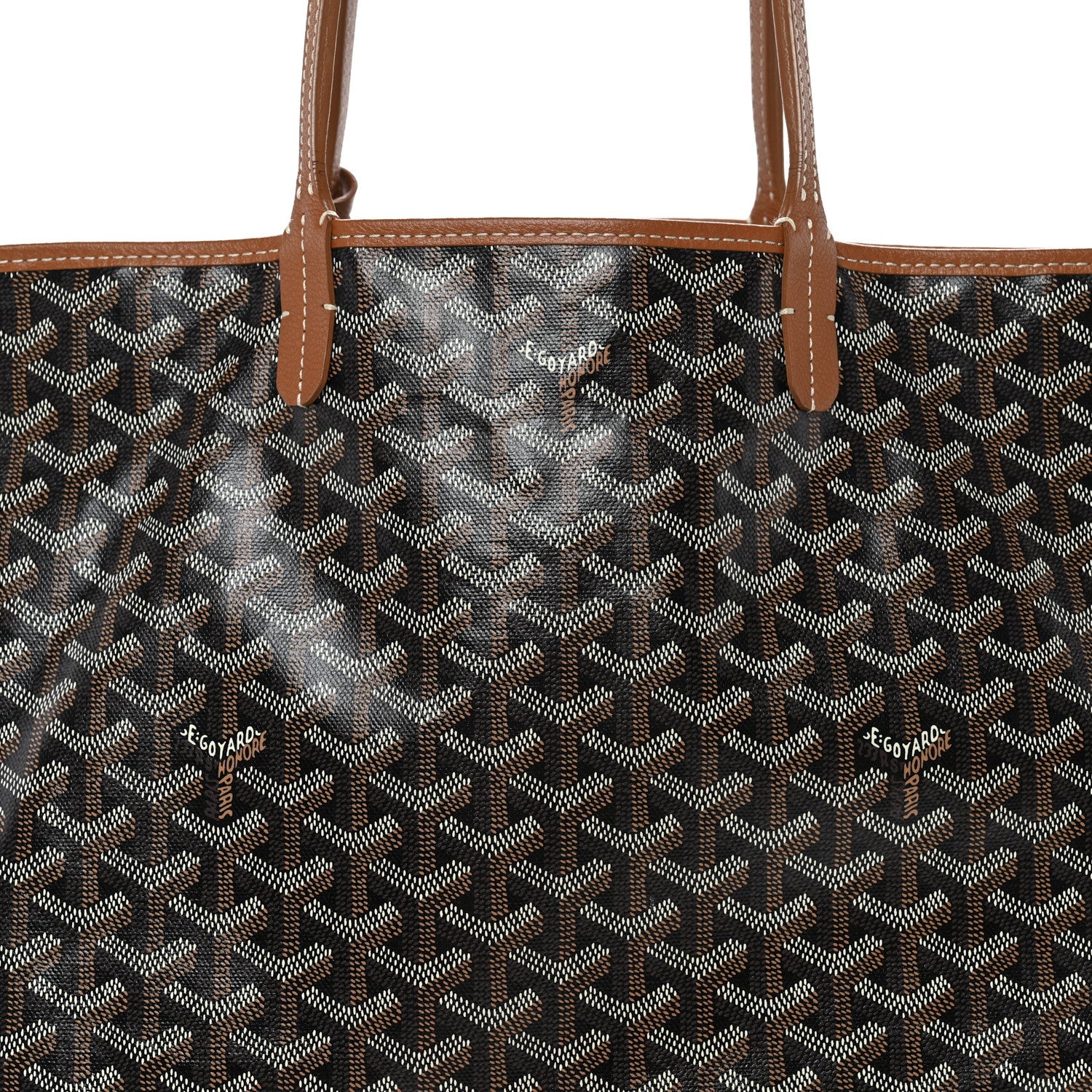 Goyardine Saint Louis PM Black Gold