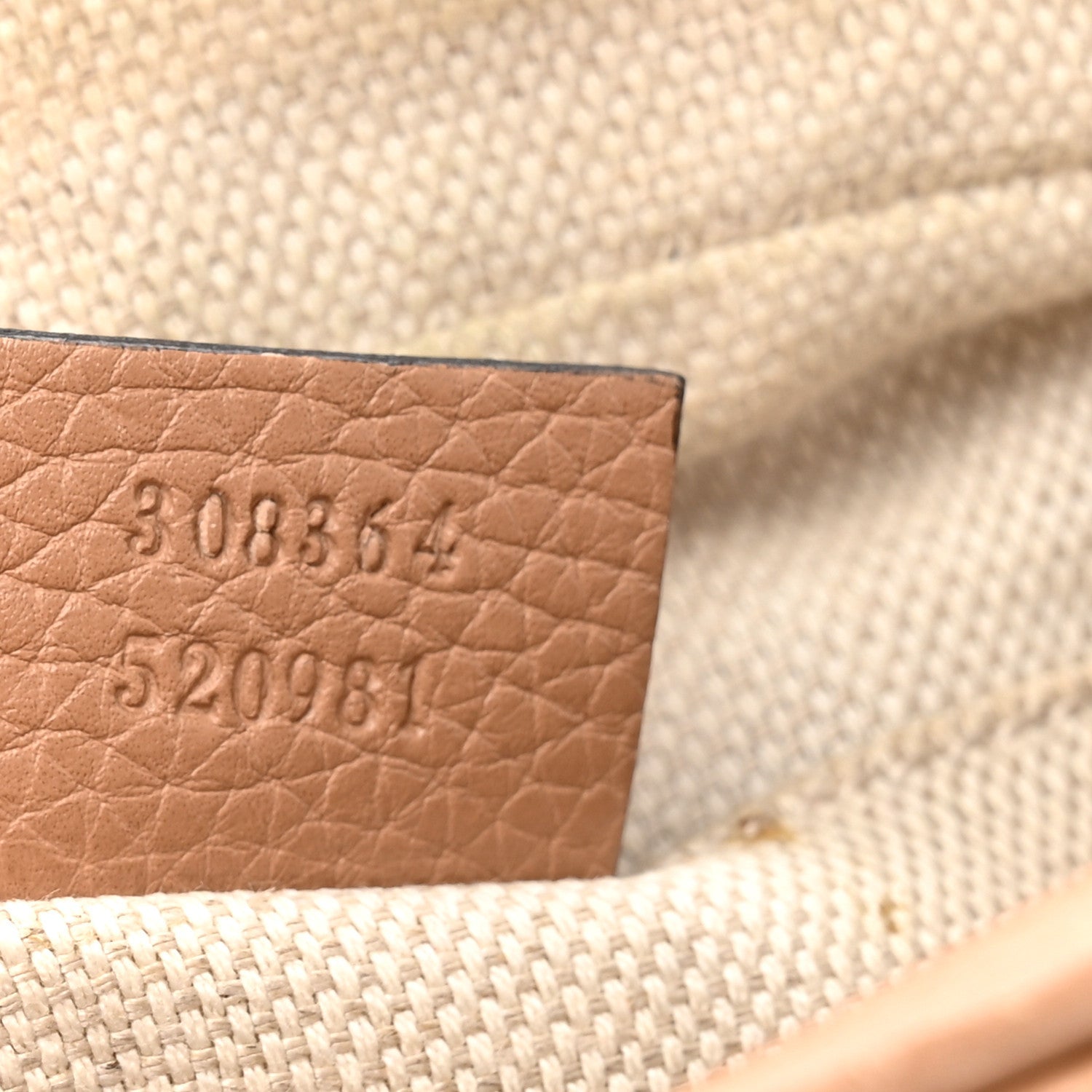 Pebbled Calfskin Small Soho Disco Bag Rose Beige