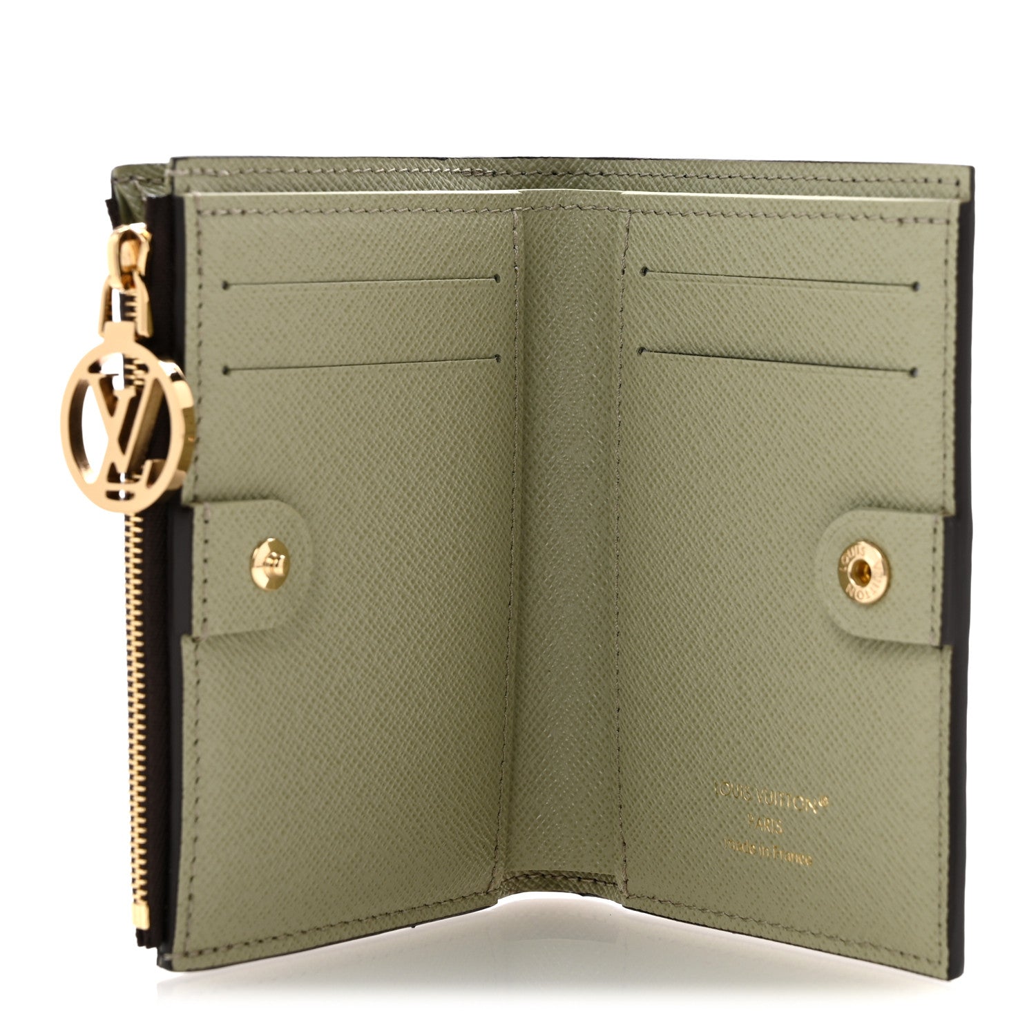 Monogram Lisa Wallet Vert Asnieres