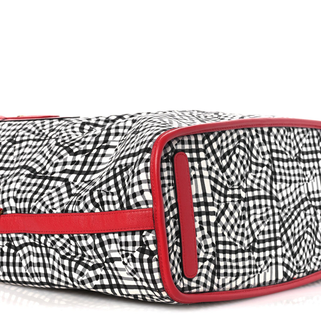 Visetos Medium Liz Reversible Shopper Tote Ruby Red
