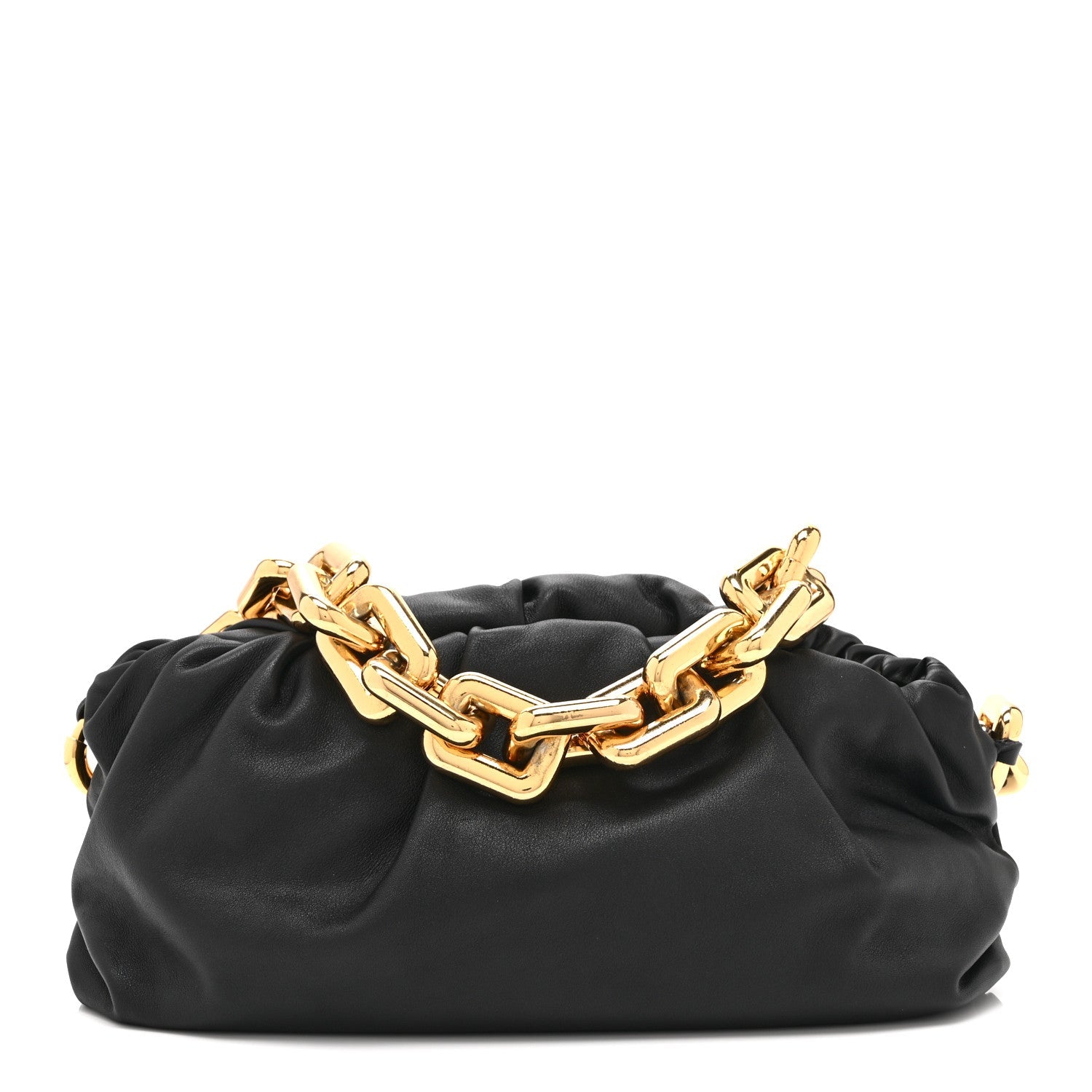 Calfskin The Pouch Chain Black