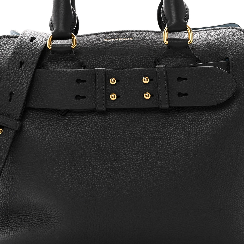 Marais Calfskin Small Belt Bag Charcoal Grey