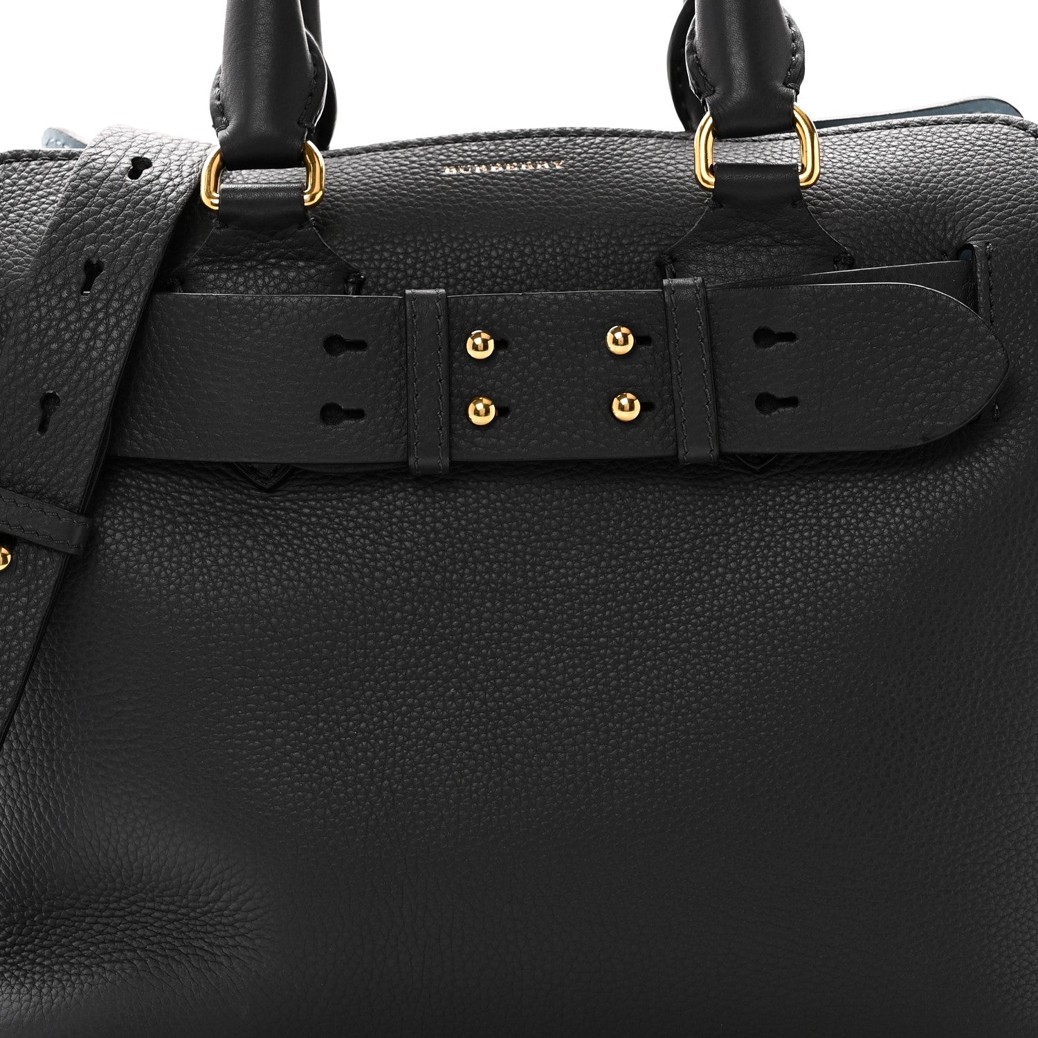 Marais Calfskin Small Belt Bag Charcoal Grey