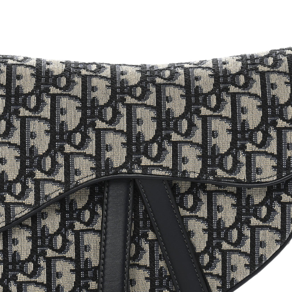 Oblique Saddle Bag Blue