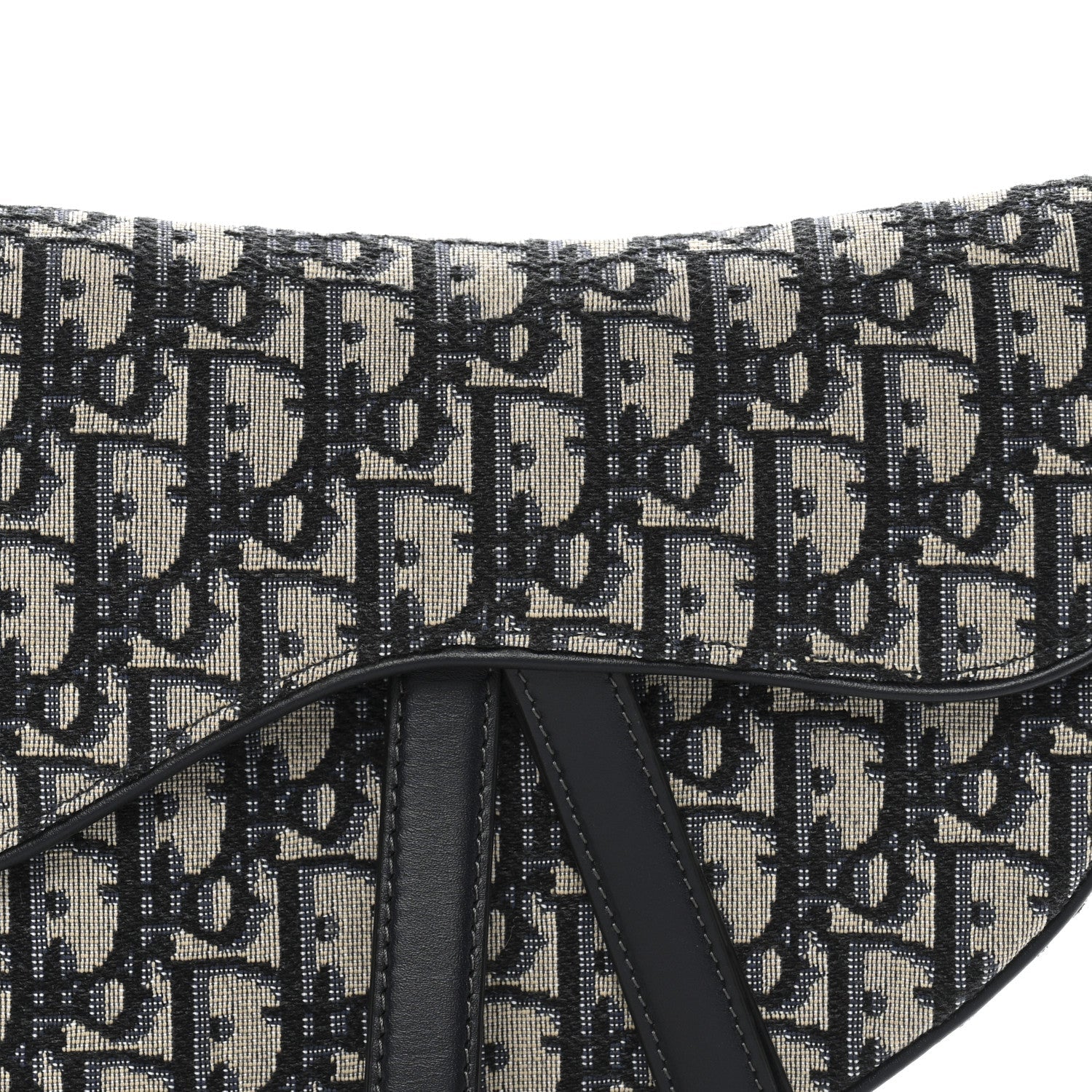 Oblique Saddle Bag Blue