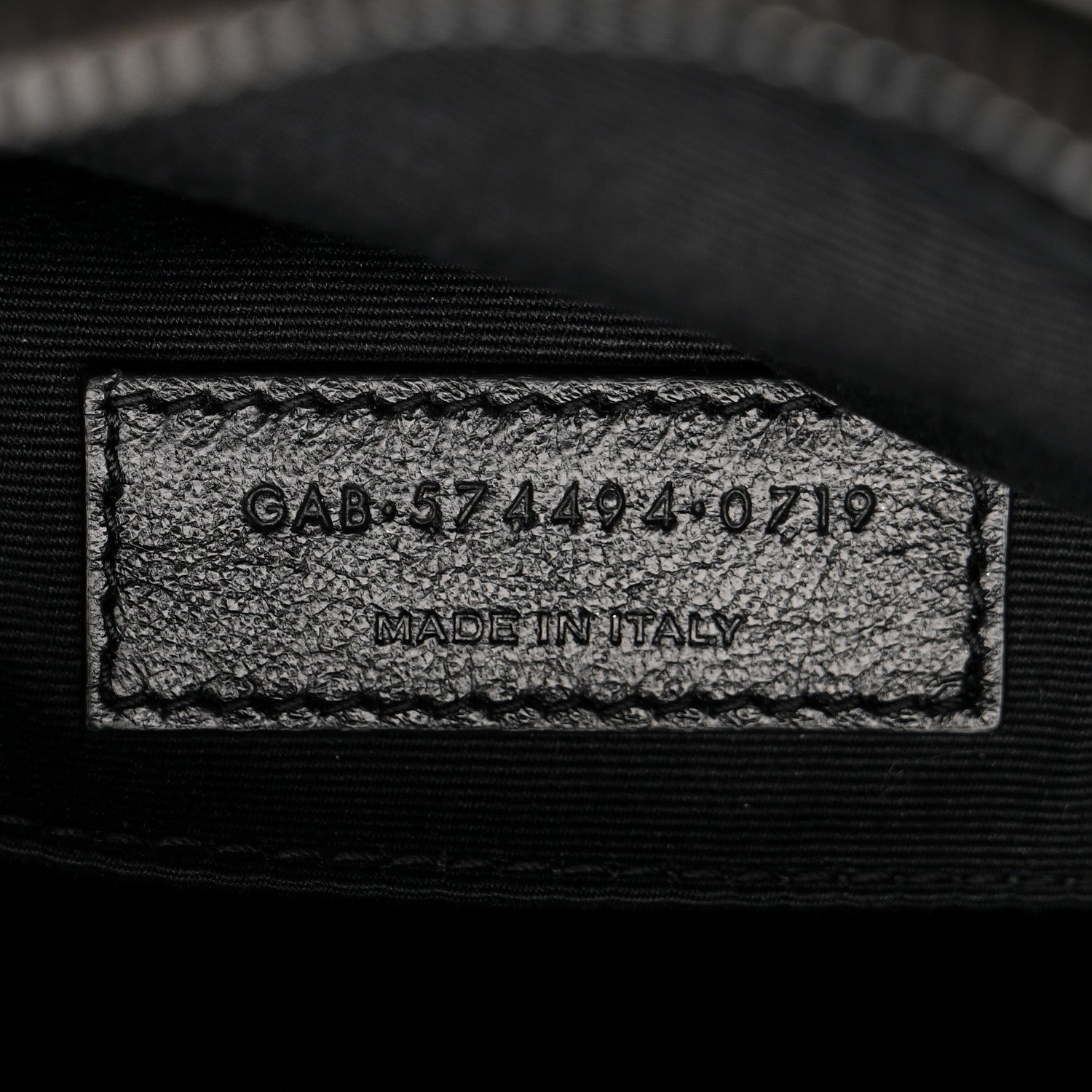 Calfskin Matelasse Monogram Monochrome Lou Camera Bag Black
