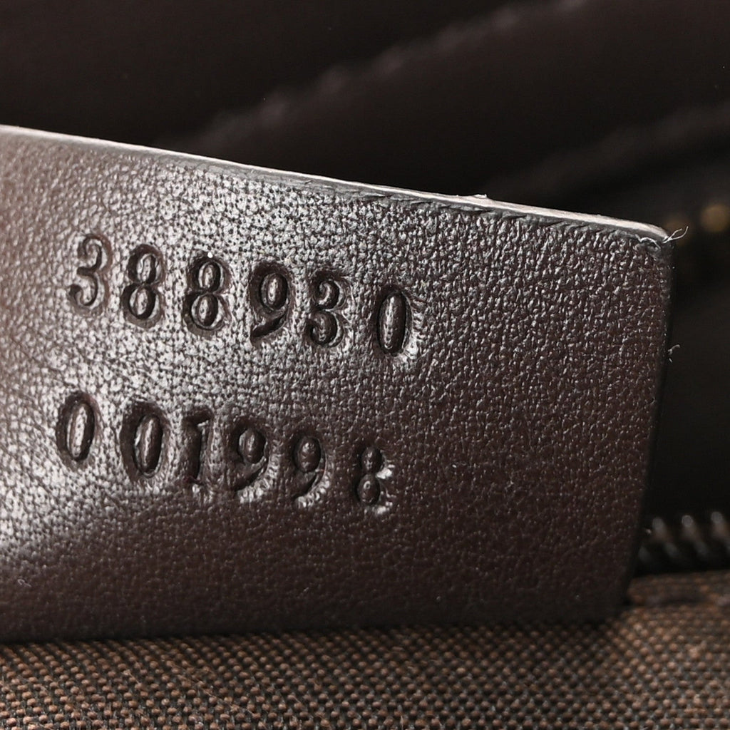 Monogram Messenger Bag Dark Brown