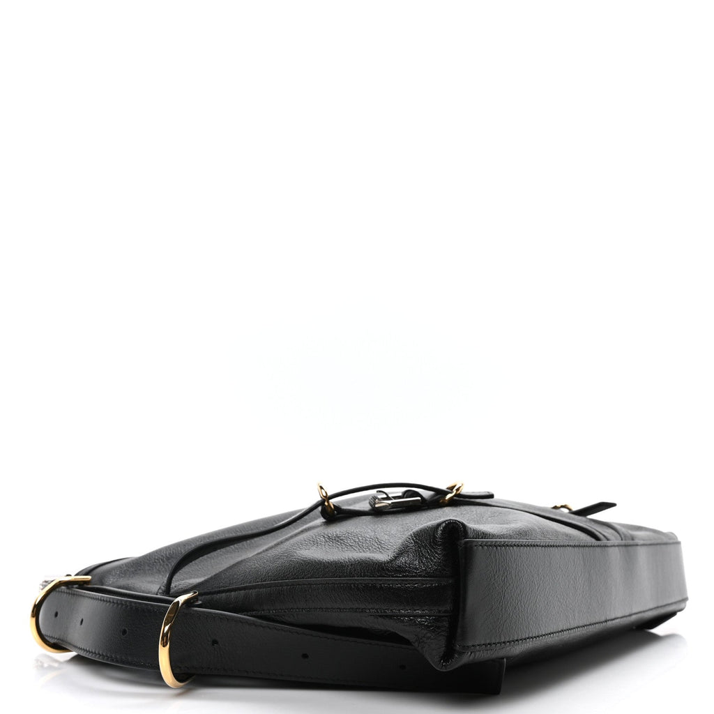 Calfskin Medium Voyou Bag Black