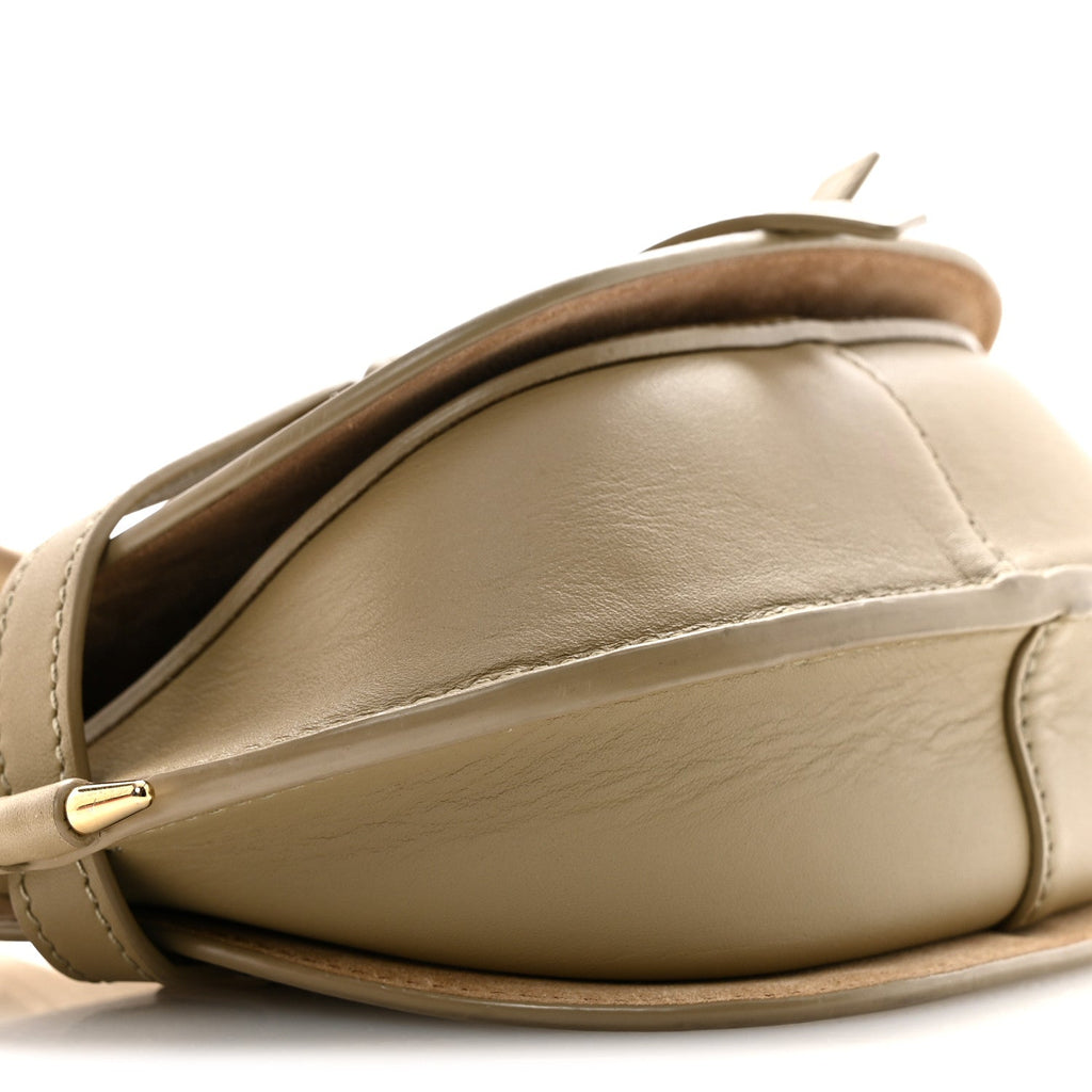 Calfskin Jacquard Mini Gate Dual Bag Butter