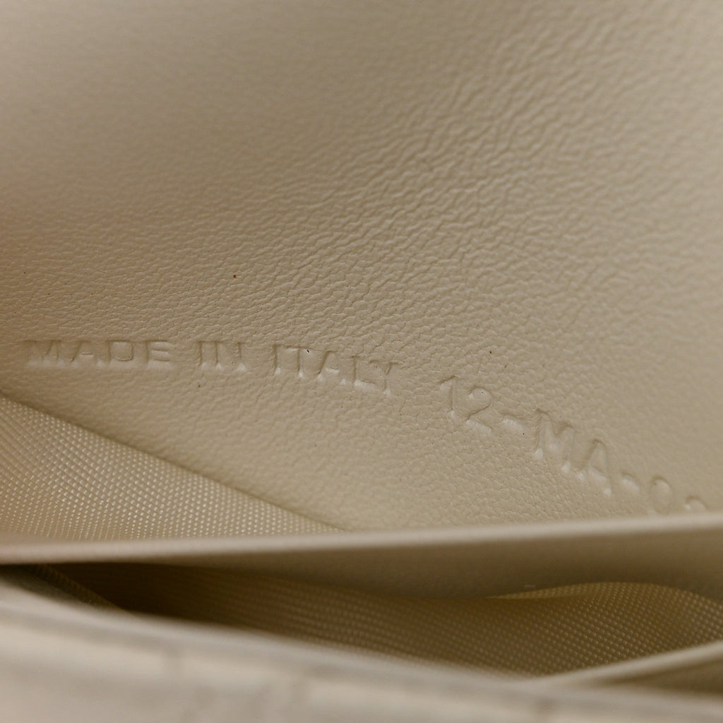 Supple Calfskin Caro Pouch with Chain Latte