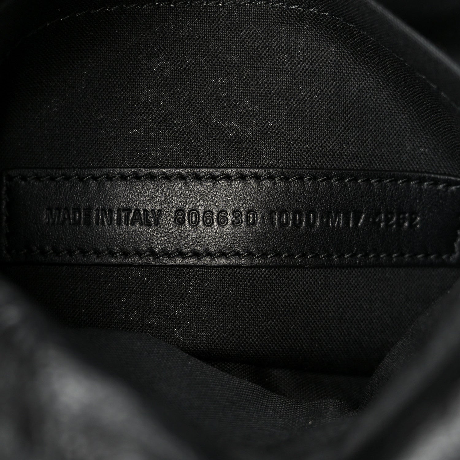 Arena Calfskin Small Monaco Flap Bag Black